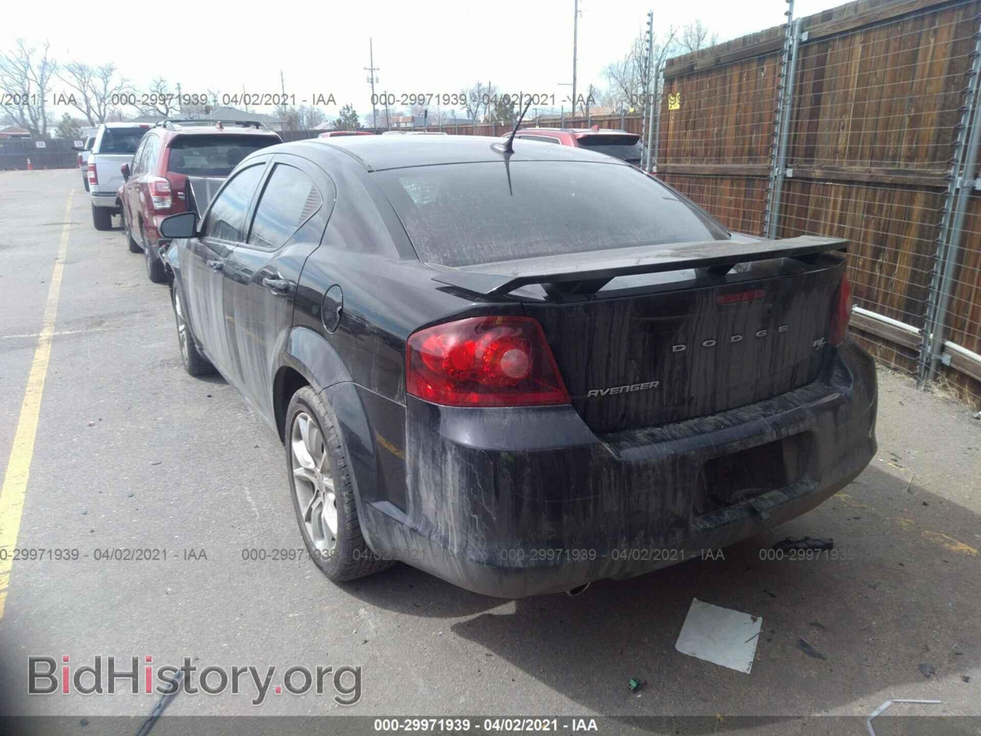 2012 DODGE AVENGER - VIN: 1C3CDZBG6CN123717 - Photo 3