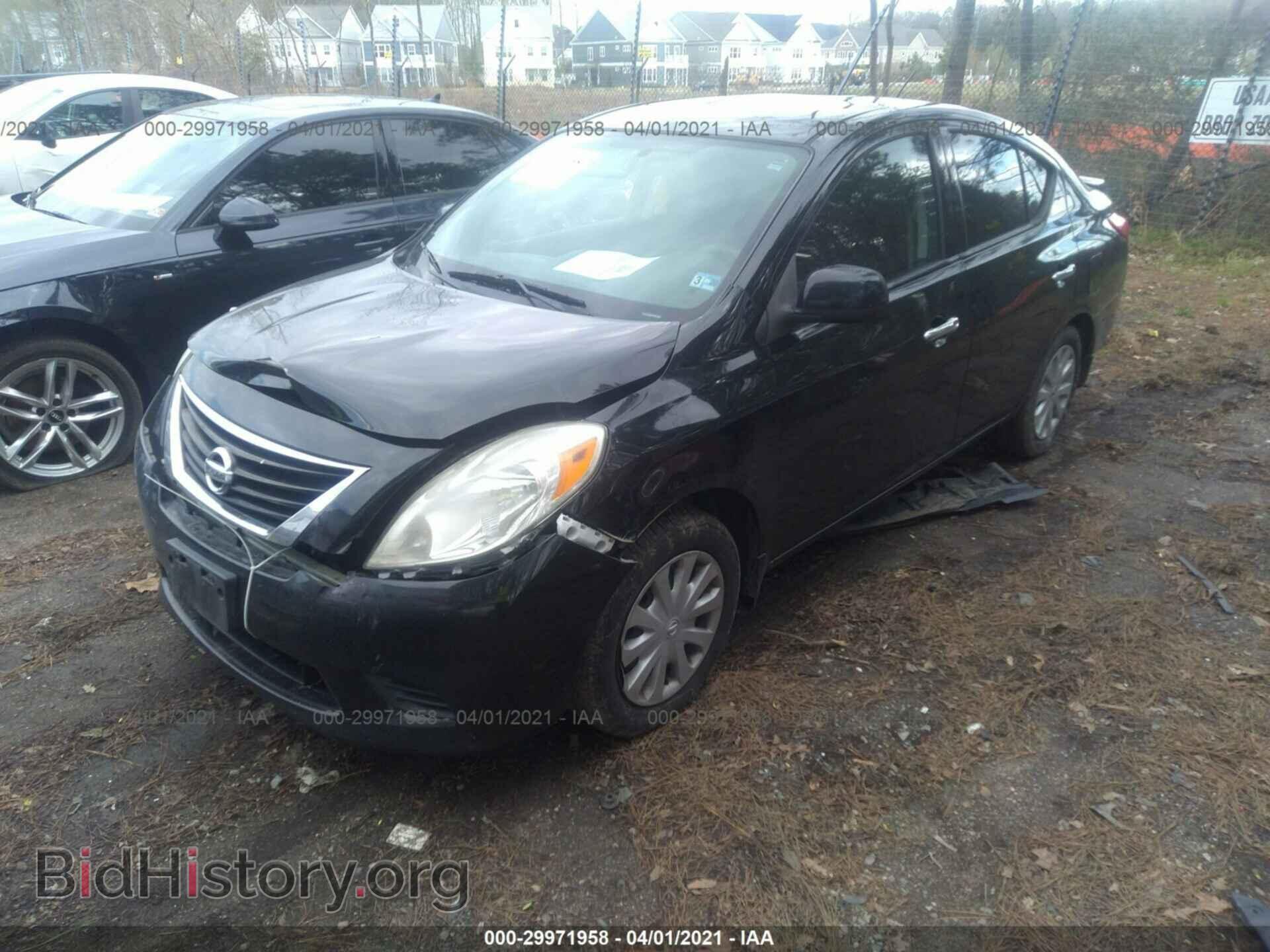 2014 NISSAN VERSA - VIN: 3N1CN7AP1EK457499 - Фото 2