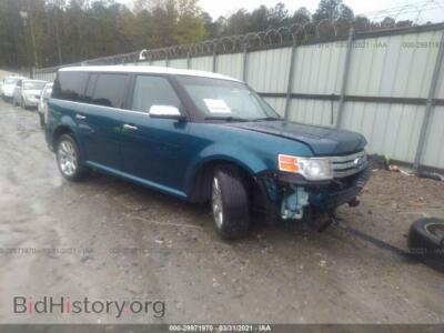 2011 Ford FLEX Limited/Titanium, синий — VIN 2FMGK5DC2BBD26468, IAAI