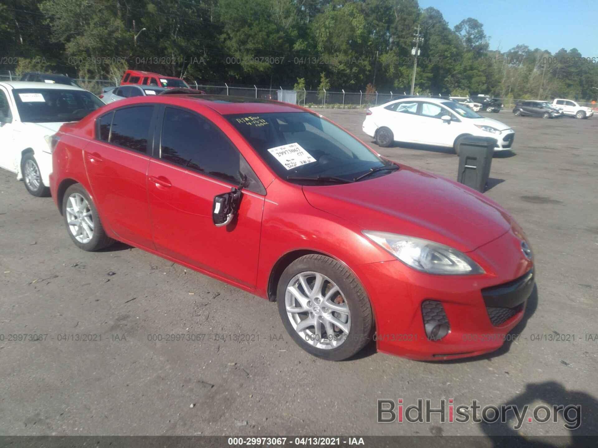 Photo JM1BL1W55C1637019 - MAZDA MAZDA3 2012