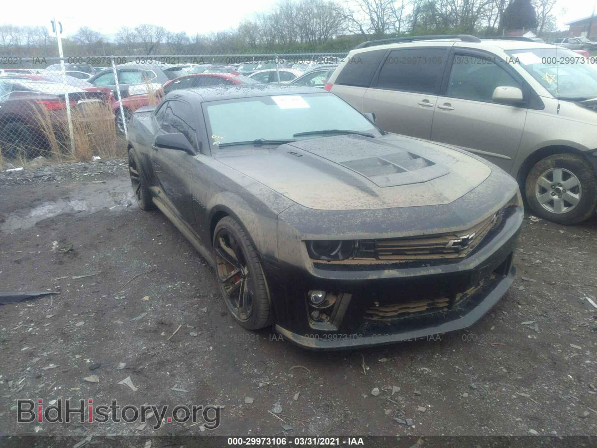 Photo 2G1FL1EP4E9801923 - CHEVROLET CAMARO 2014