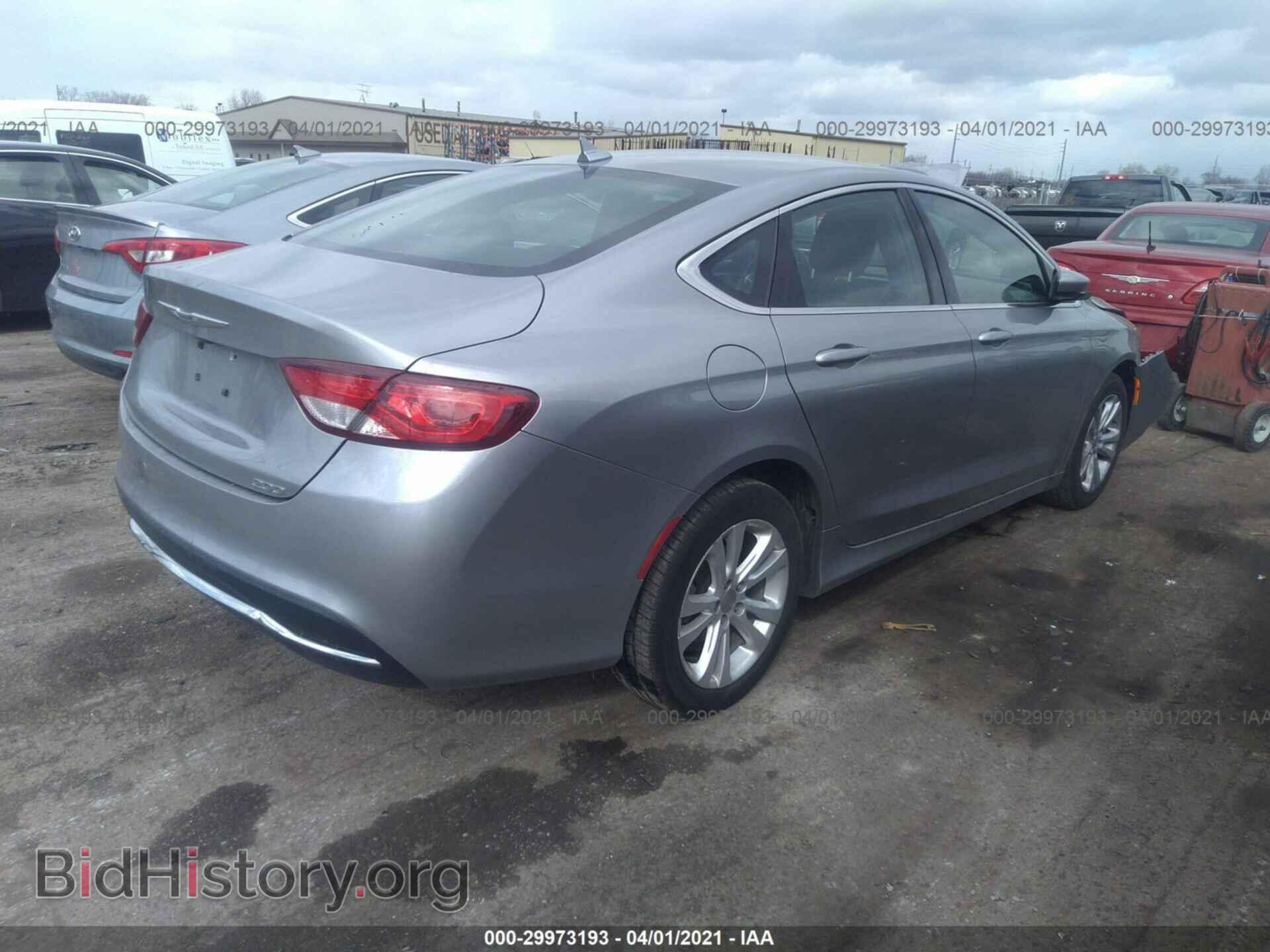 2015 CHRYSLER 200 - VIN: 1C3CCCABXFN731525 - Photo 4