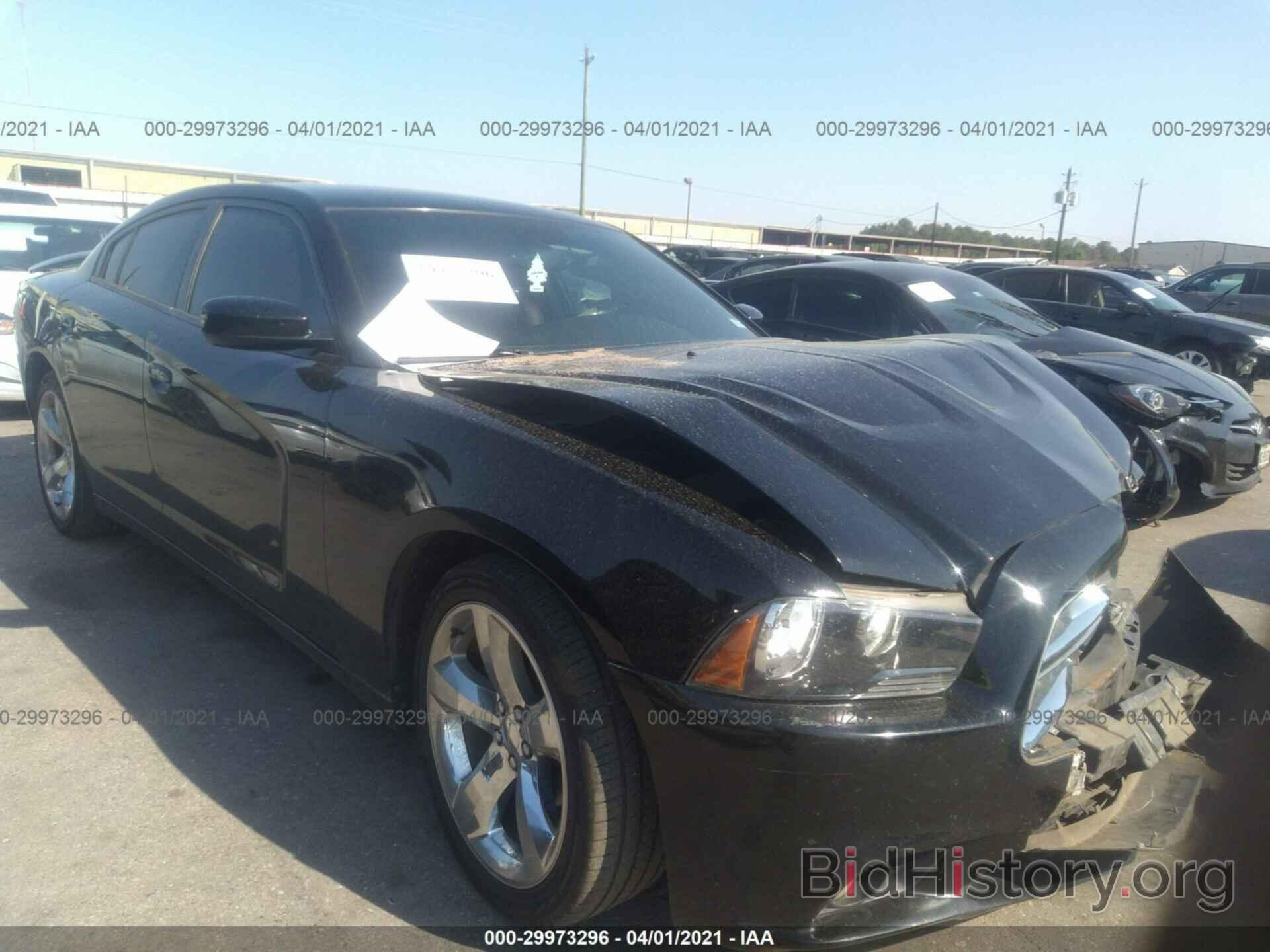 Photo 2C3CDXHG7DH526837 - DODGE CHARGER 2013