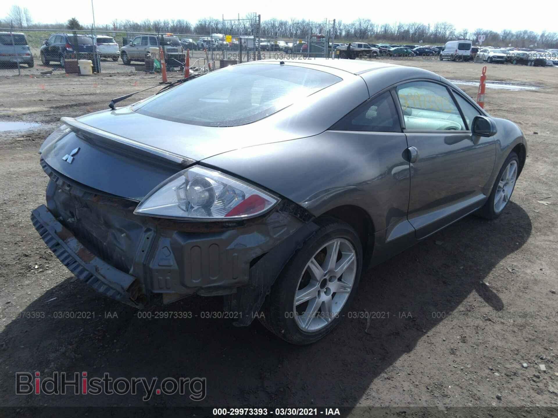 2006 MITSUBISHI ECLIPSE - VIN: 4A3AK34T66E053640 - Фото 4