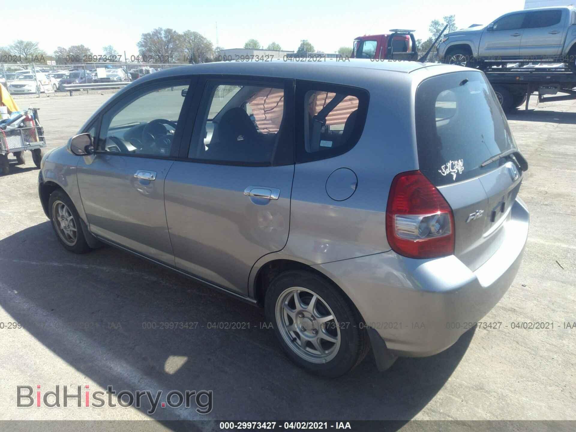 2007 HONDA FIT - VIN: JHMGD38447S004075 - Фото 3