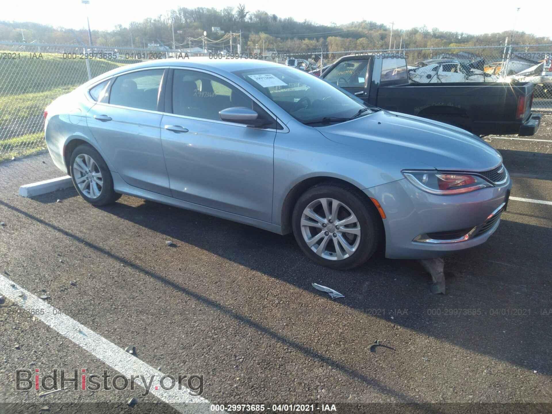 Фотография 1C3CCCAB1FN648341 - CHRYSLER 200 2015