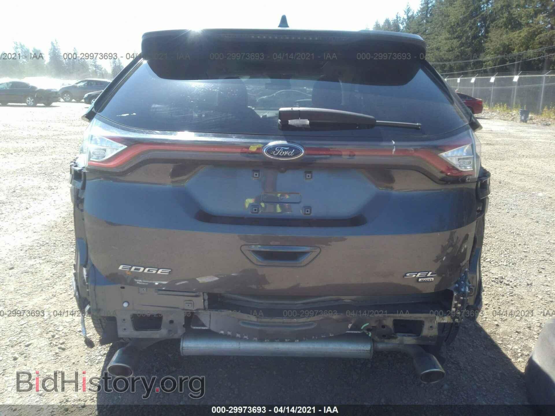2017 FORD EDGE - VIN: 2FMPK4J80HBB84916 - Фото 6