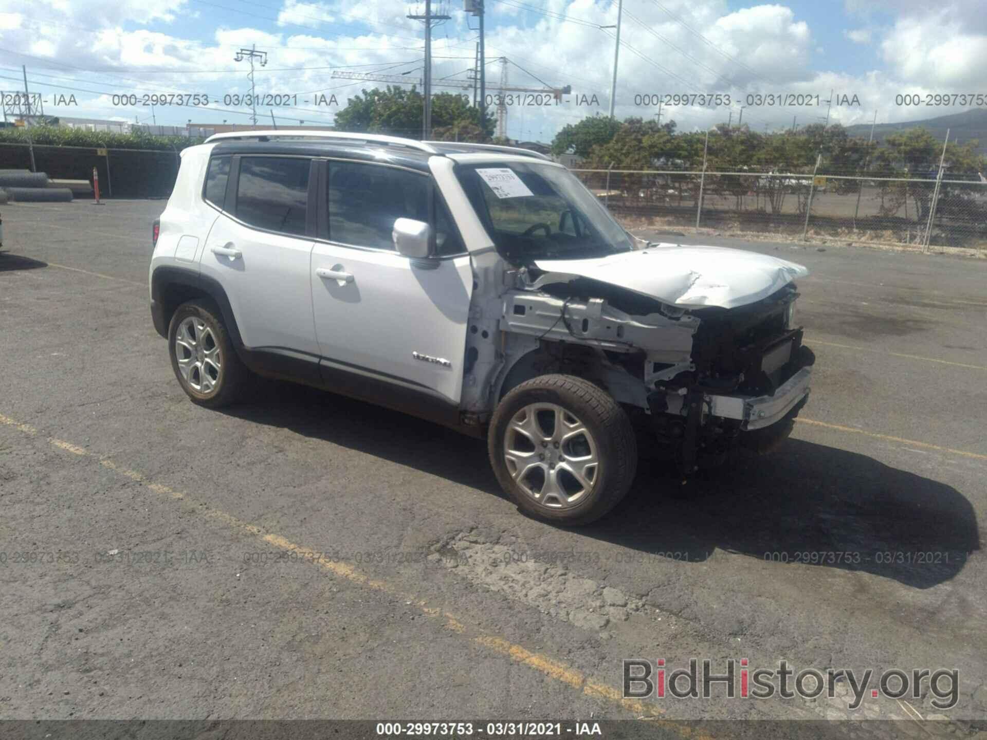 Photo ZACCJBDB9JPH06039 - JEEP RENEGADE 2018