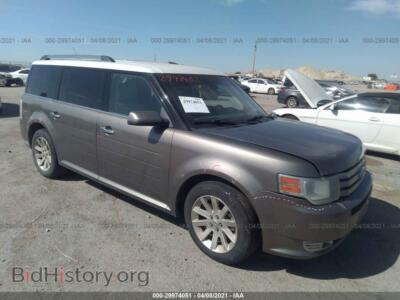 2012 Ford FLEX SEL, brown — VIN 2FMGK5CC3CBD16437, IAAI