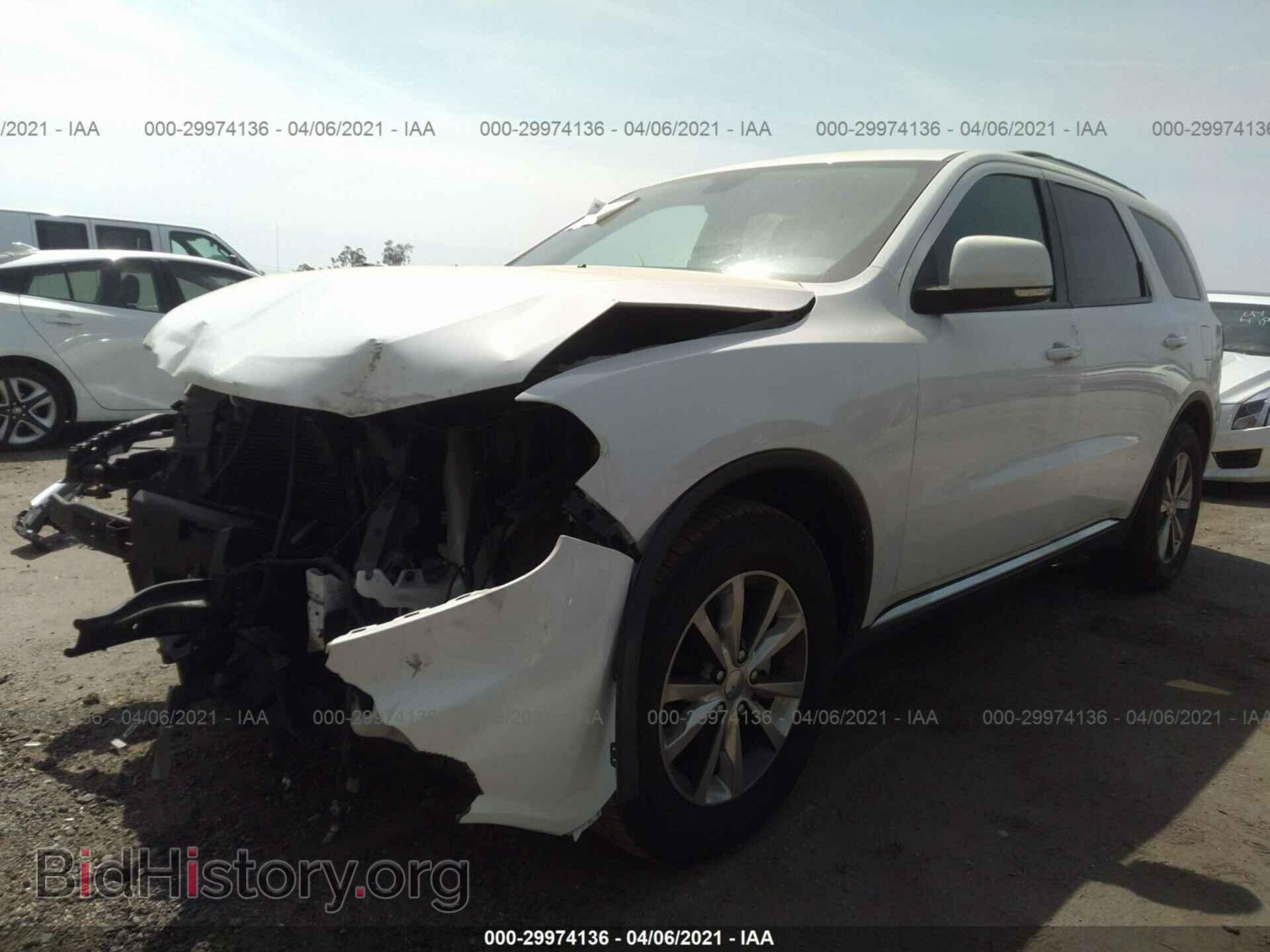 2016 DODGE DURANGO - VIN: 1C4RDHDG8GC315025 - Фото 2