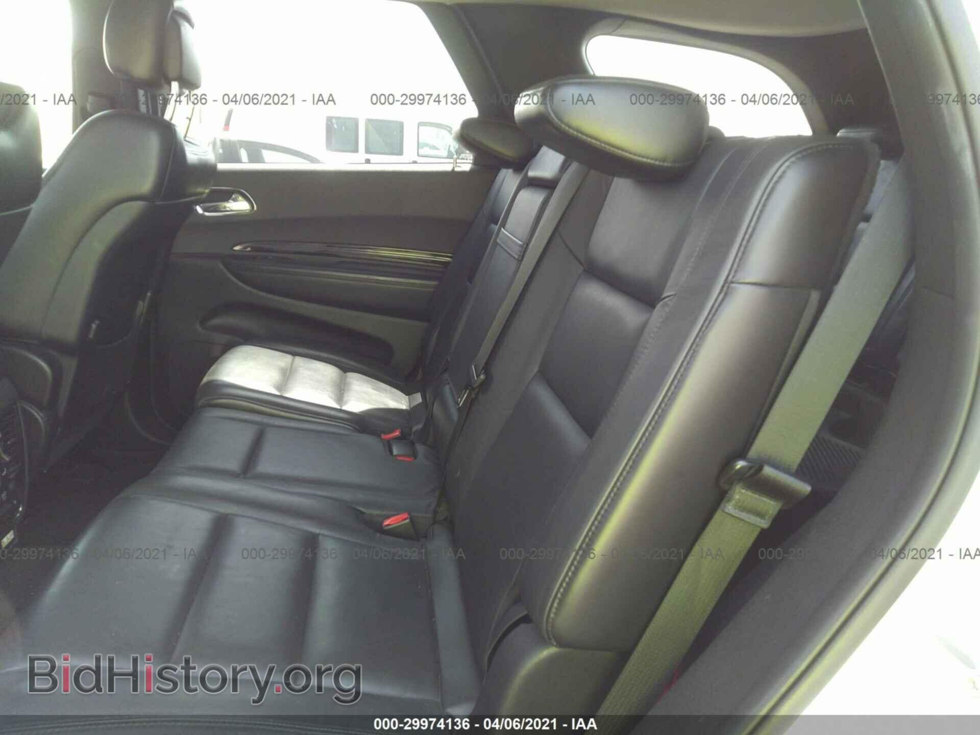 2016 DODGE DURANGO - VIN: 1C4RDHDG8GC315025 - Фото 8