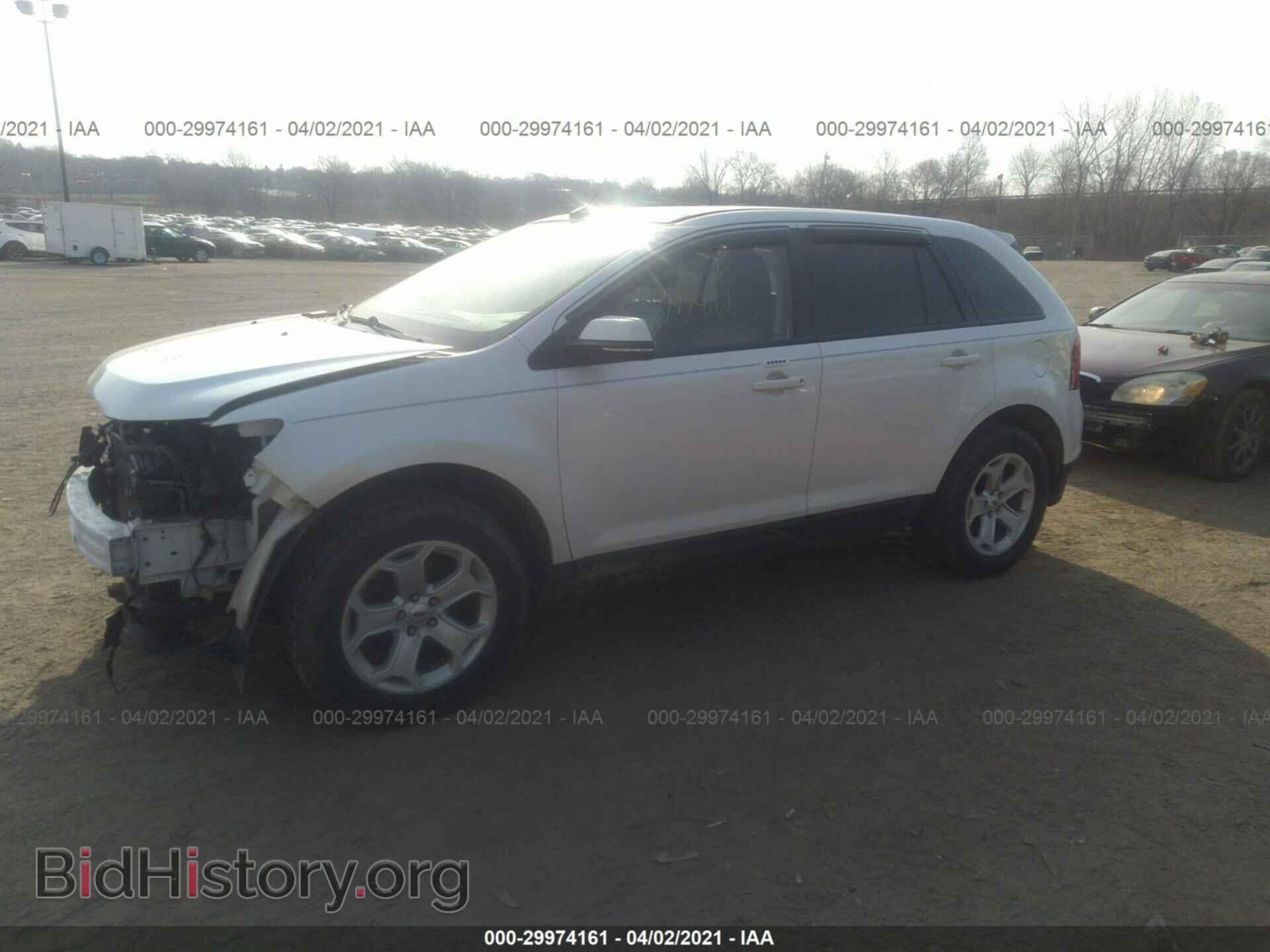2014 FORD EDGE - VIN: 2FMDK3JC0EBA25116 - Фото 2