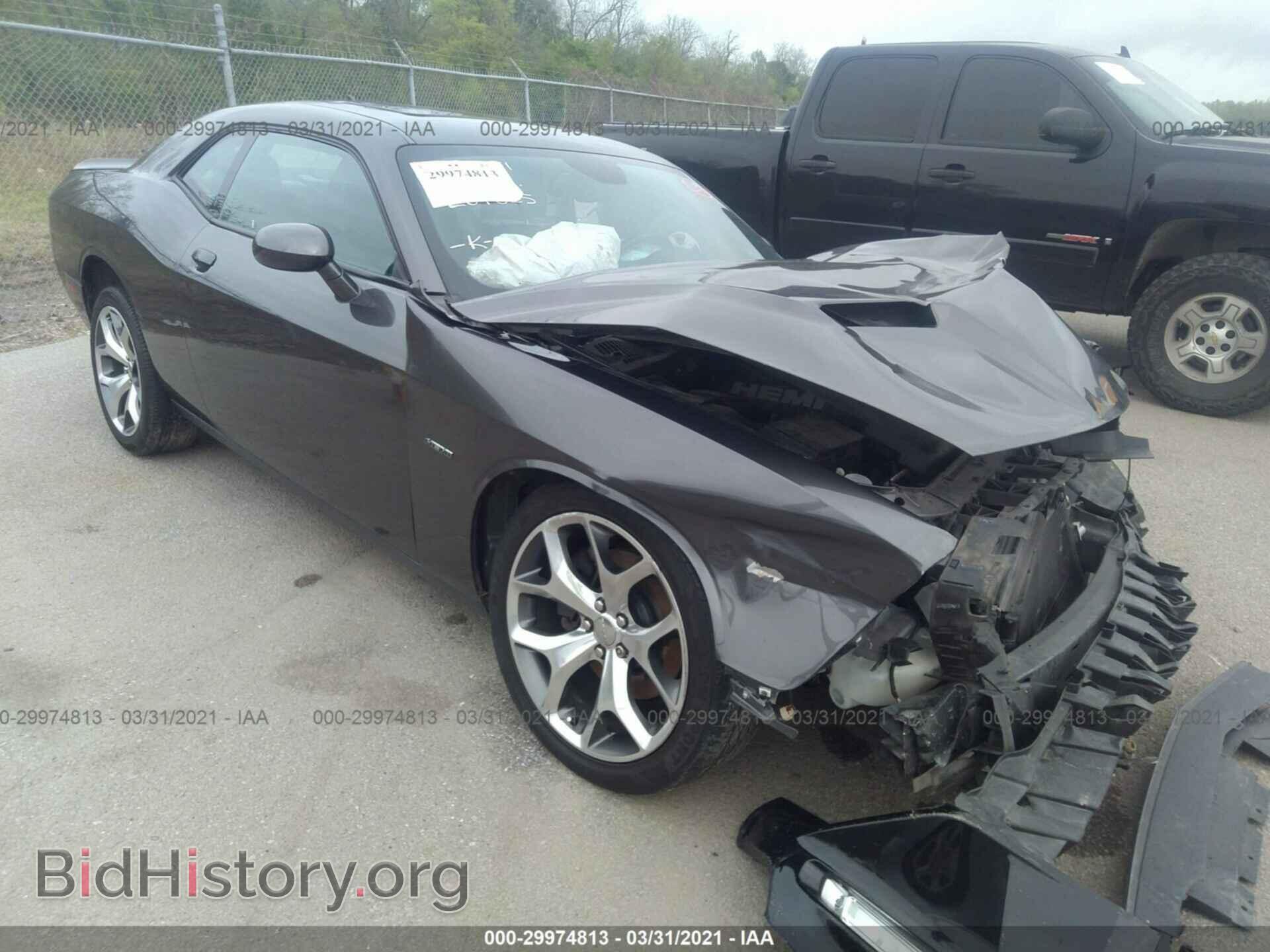 Фотография 2C3CDZBT7GH264825 - DODGE CHALLENGER 2016
