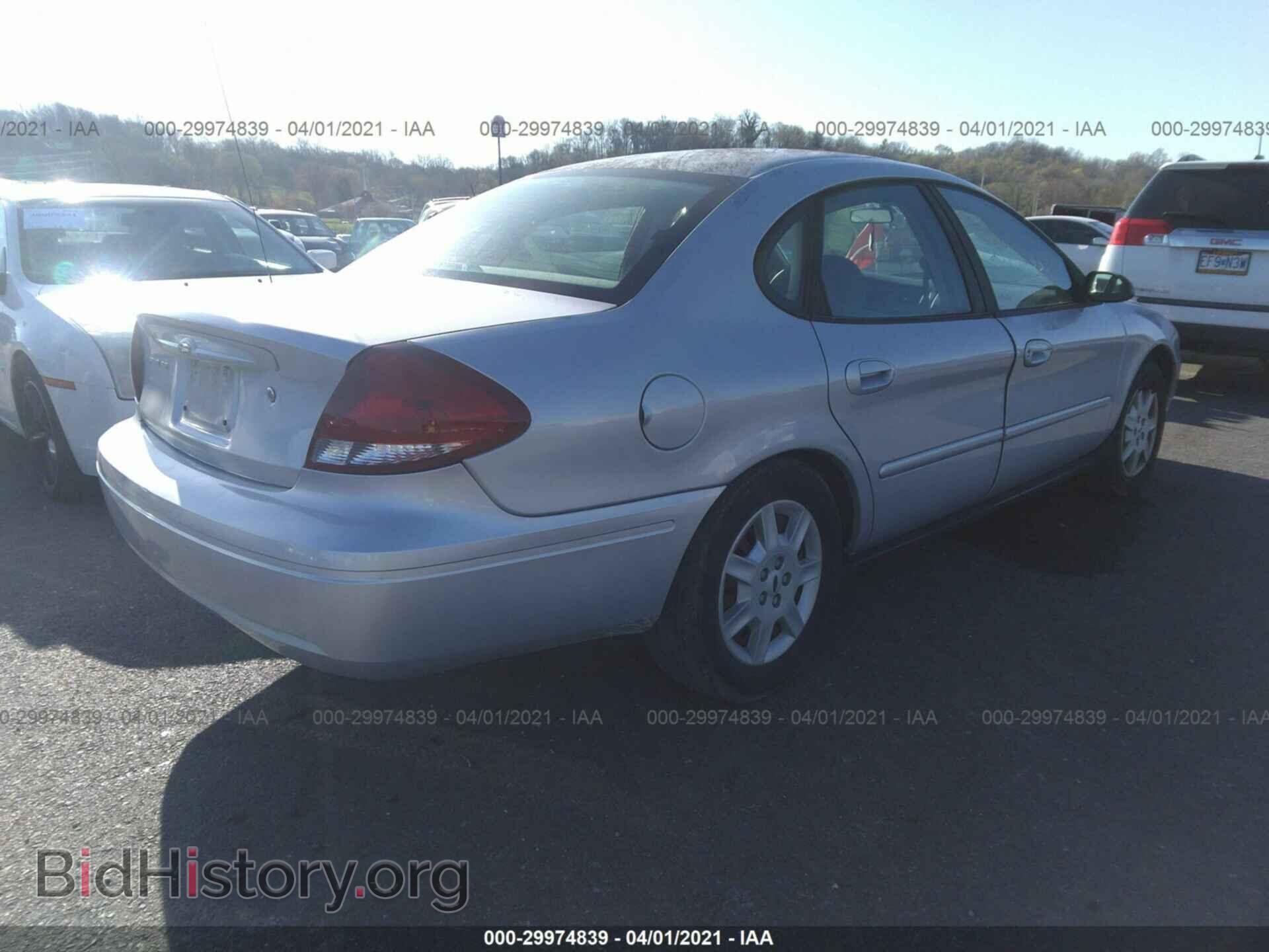 2006 FORD TAURUS - VIN: 1FAFP53U86A185540 - Фото 4