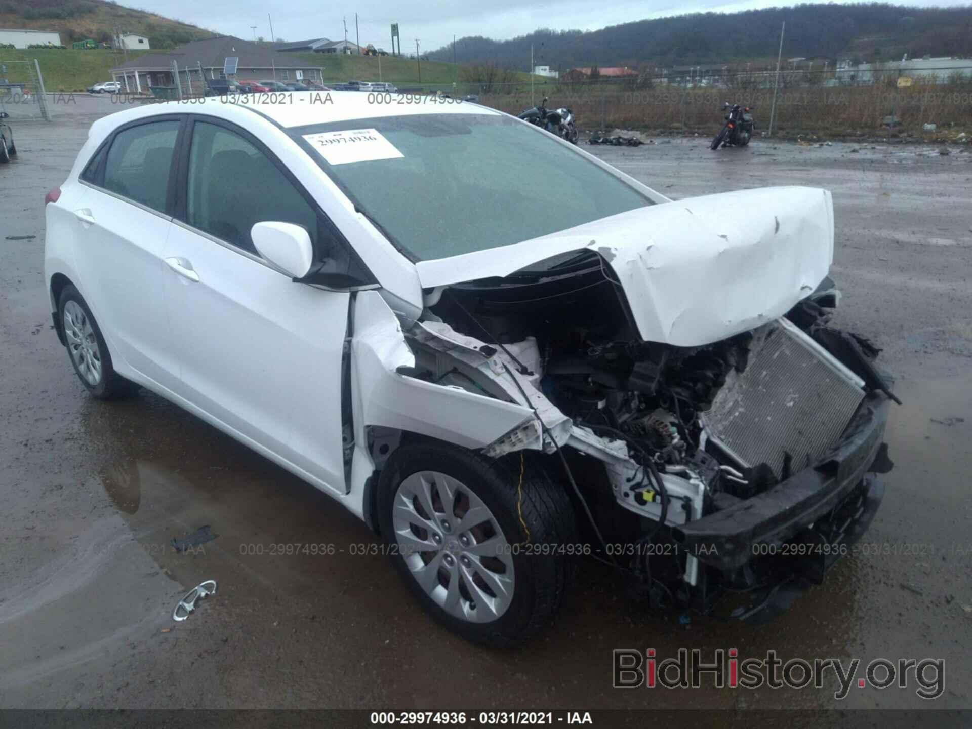 Photo KMHD35LH9GU316986 - HYUNDAI ELANTRA GT 2016