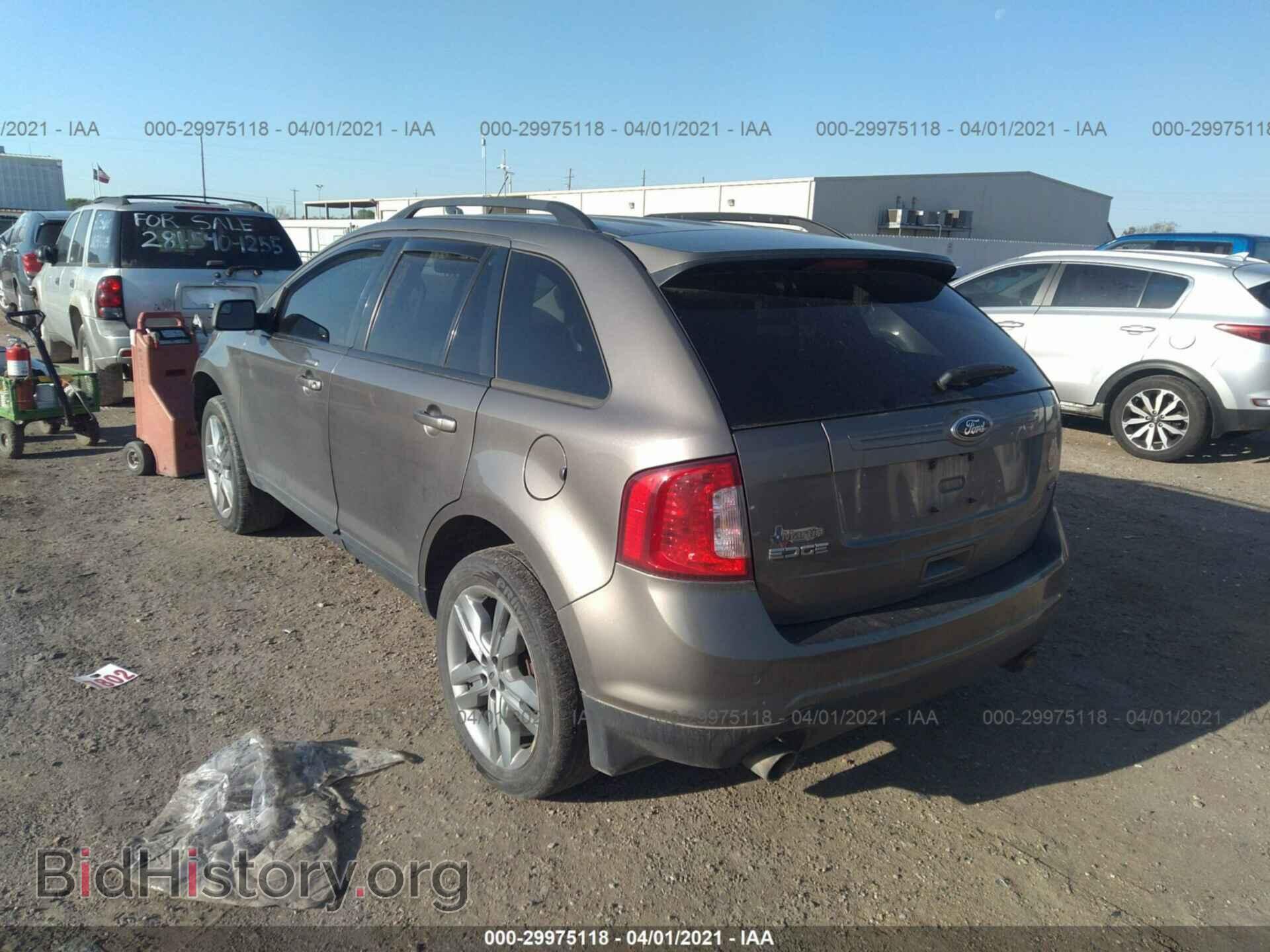 2013 FORD EDGE - VIN: 2FMDK3JC7DBC73975 - Фото 3