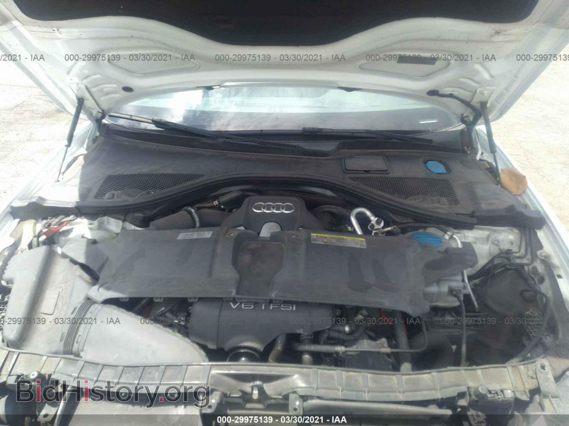 2013 AUDI A6 - VIN: WAUGGAFC9DN007763 - Фото 10