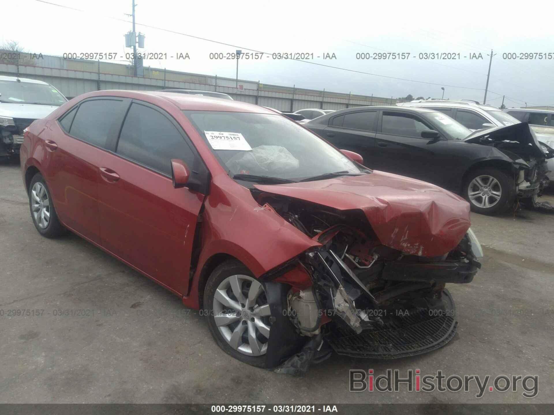 Photo 2T1BURHE6FC404551 - TOYOTA COROLLA 2015