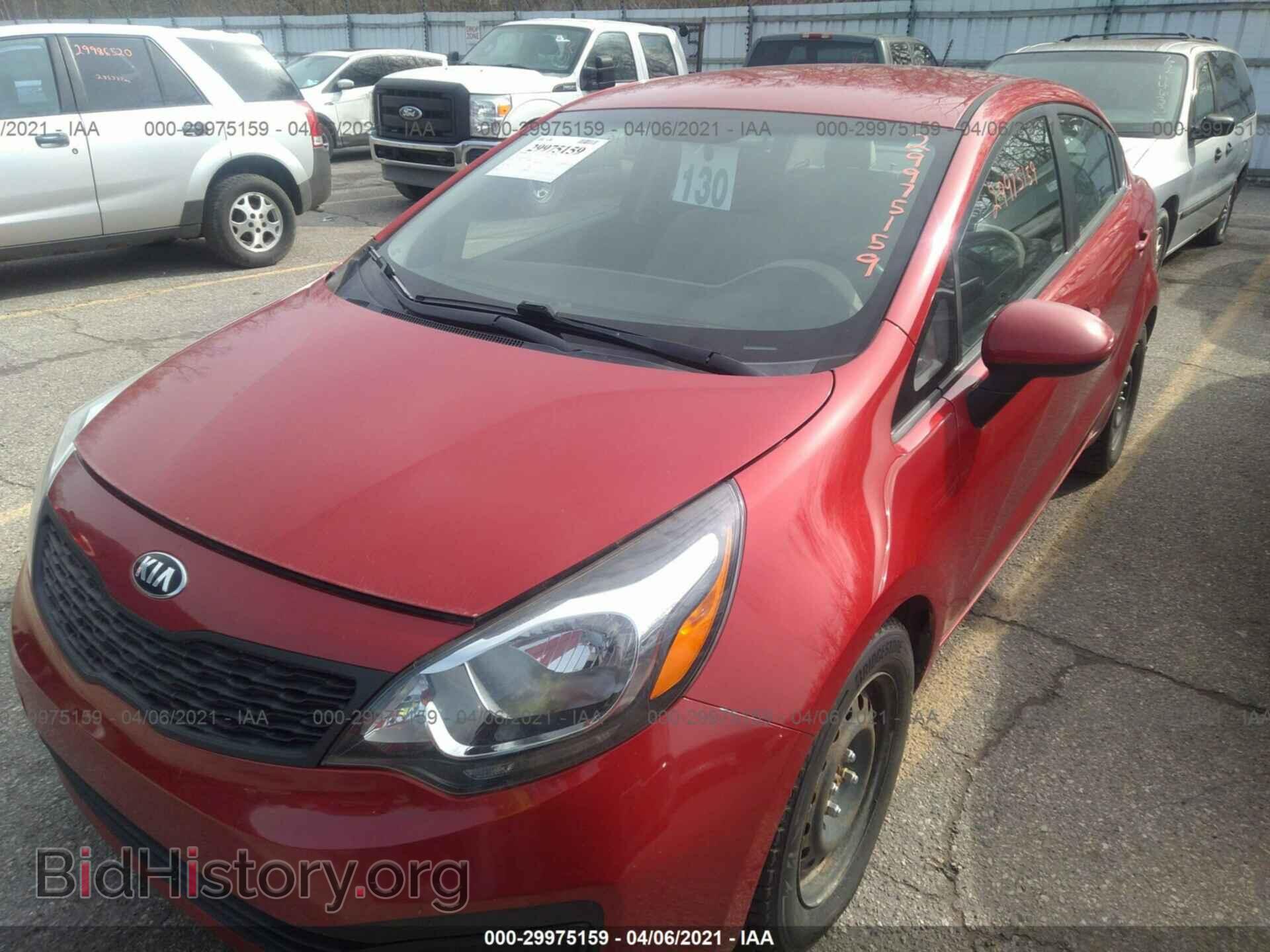 2015 KIA RIO - VIN: KNADM4A36F6440992 - Фото 2