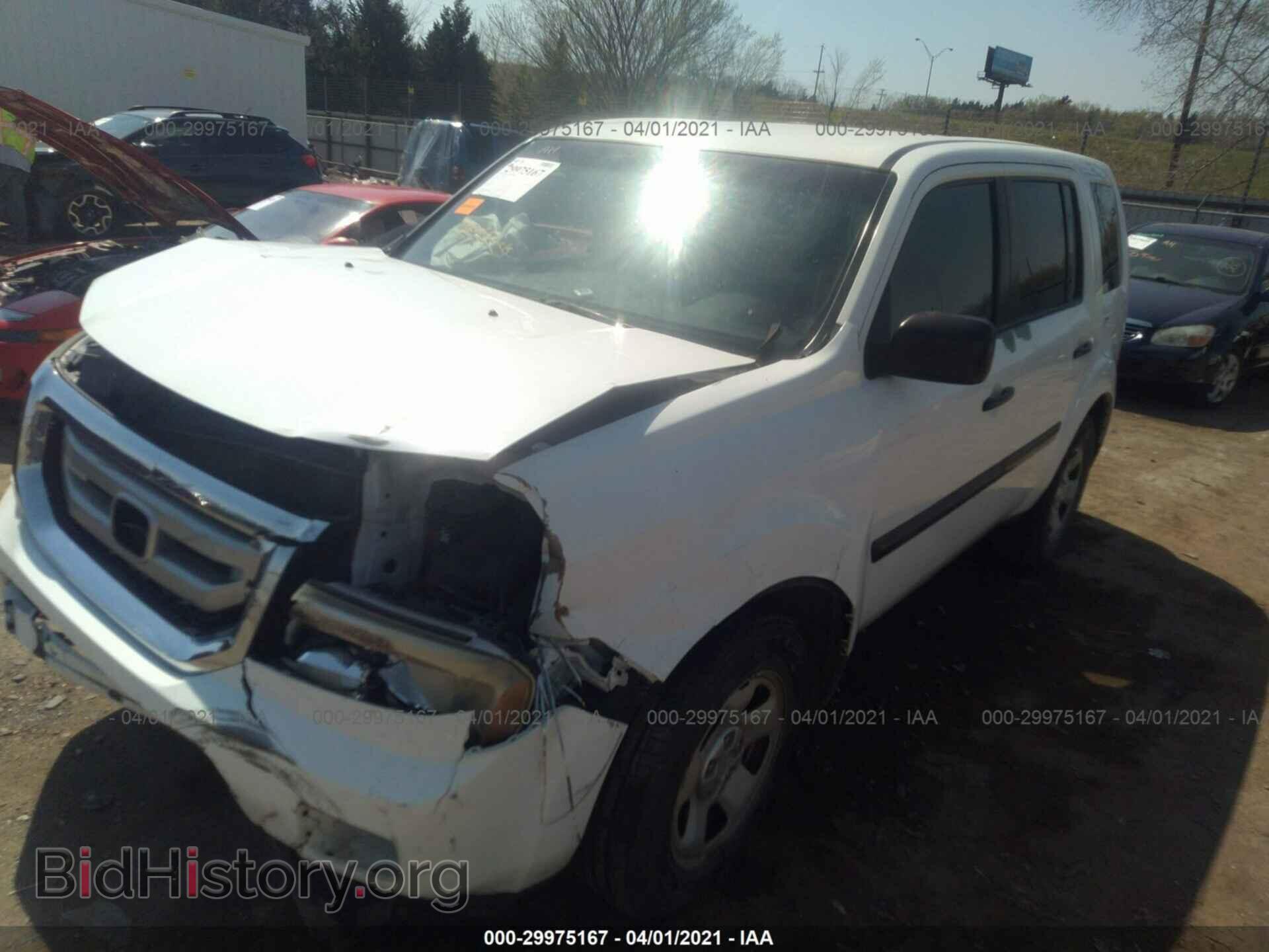 2011 HONDA PILOT - VIN: 5FNYF4H25BB054221 - Фото 2