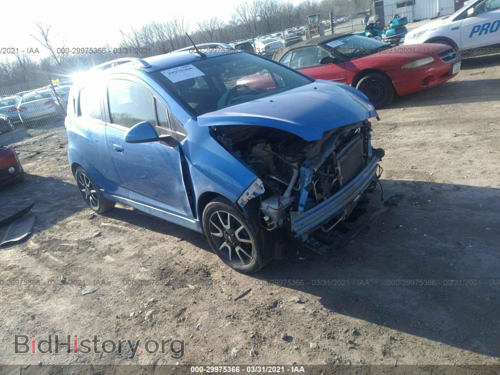 Photo KL8CF6S98DC508045 - CHEVROLET SPARK 2013