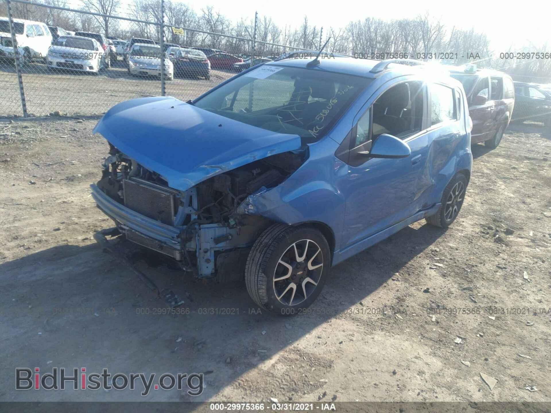 2013 CHEVROLET SPARK - VIN: KL8CF6S98DC508045 - Фото 2