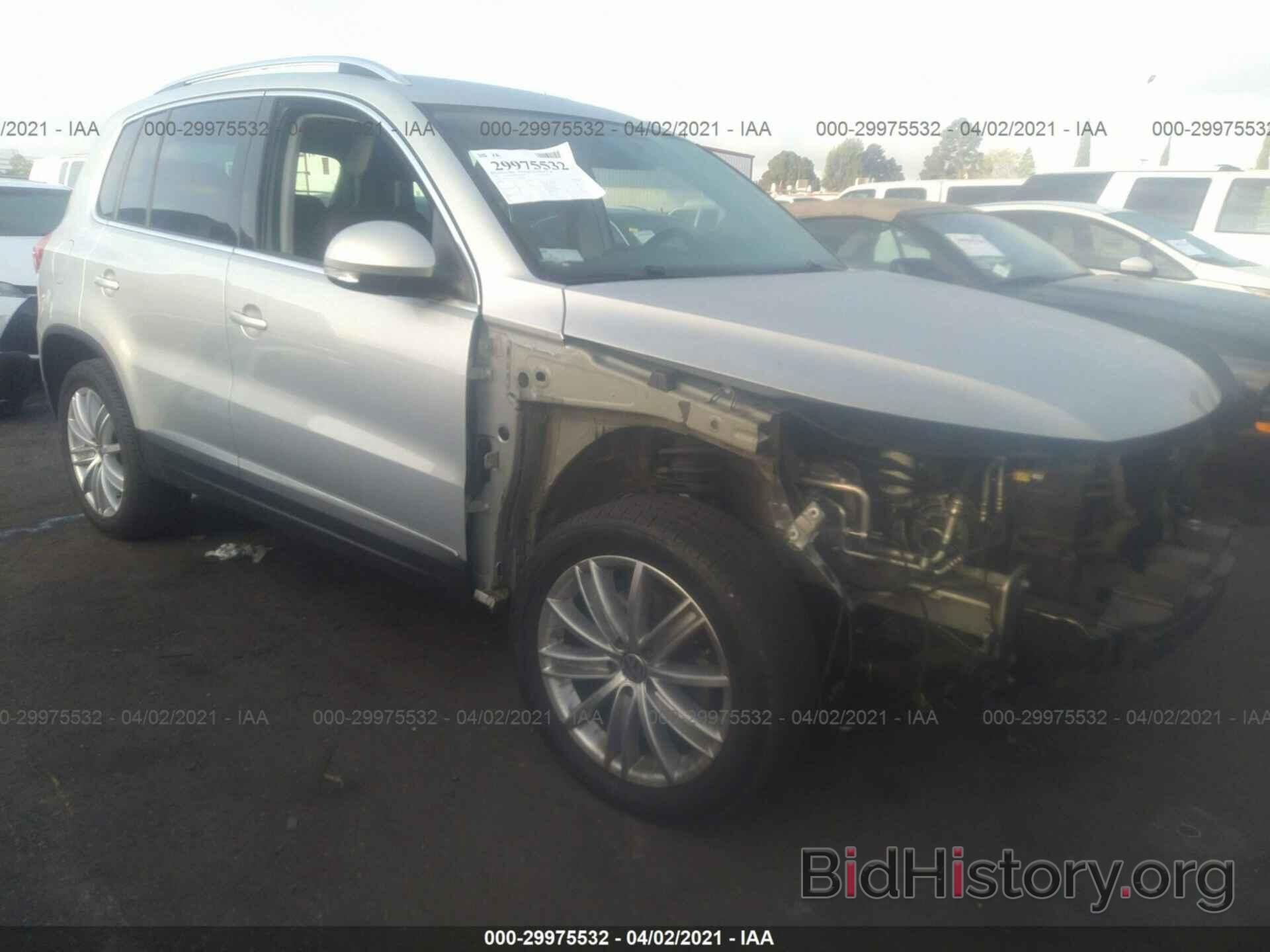 Photo WVGAV7AX7CW556006 - VOLKSWAGEN TIGUAN 2012