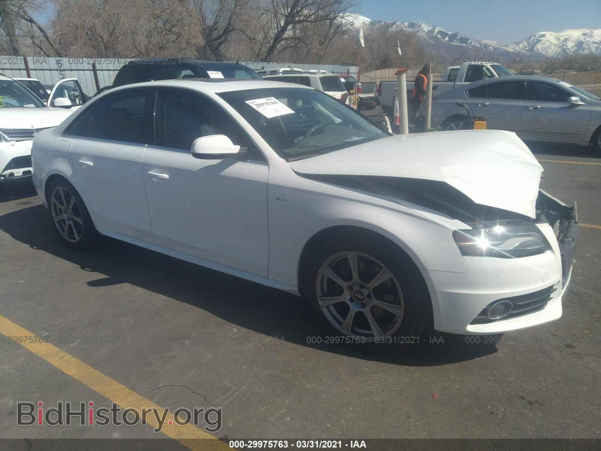 Фотография WAUFFAFL9CA120438 - AUDI A4 2012