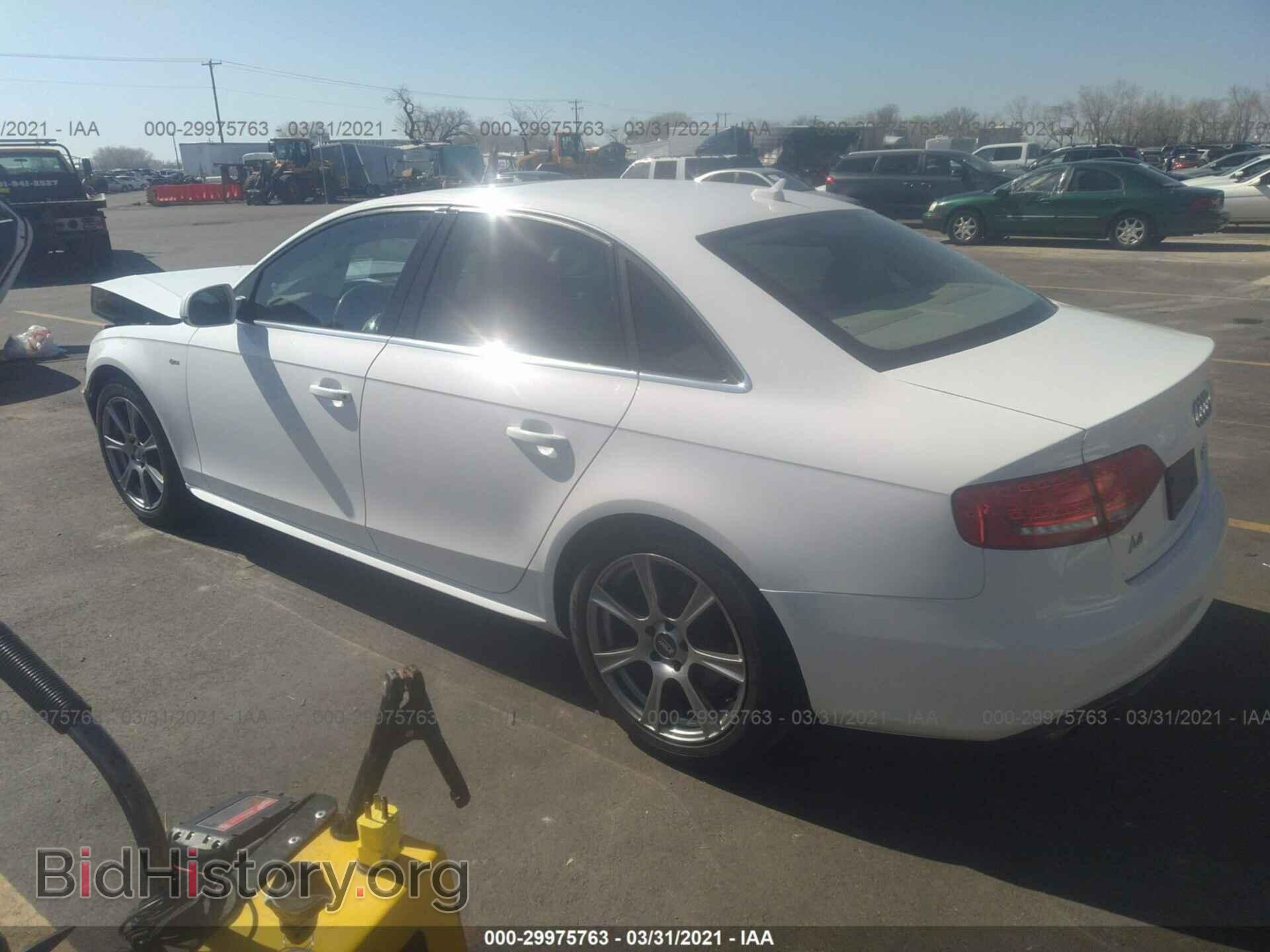 2012 AUDI A4 - VIN: WAUFFAFL9CA120438 - Фото 3