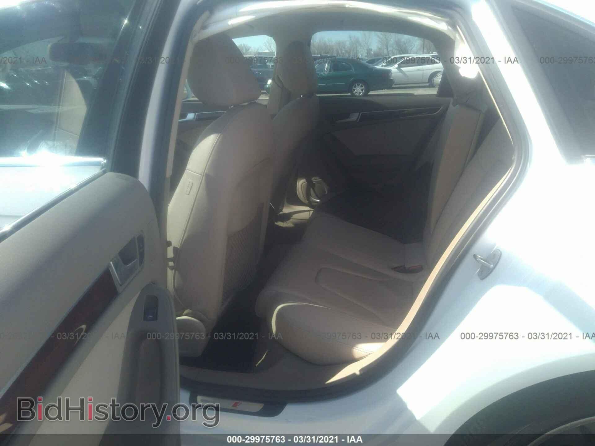 2012 AUDI A4 - VIN: WAUFFAFL9CA120438 - Фото 8