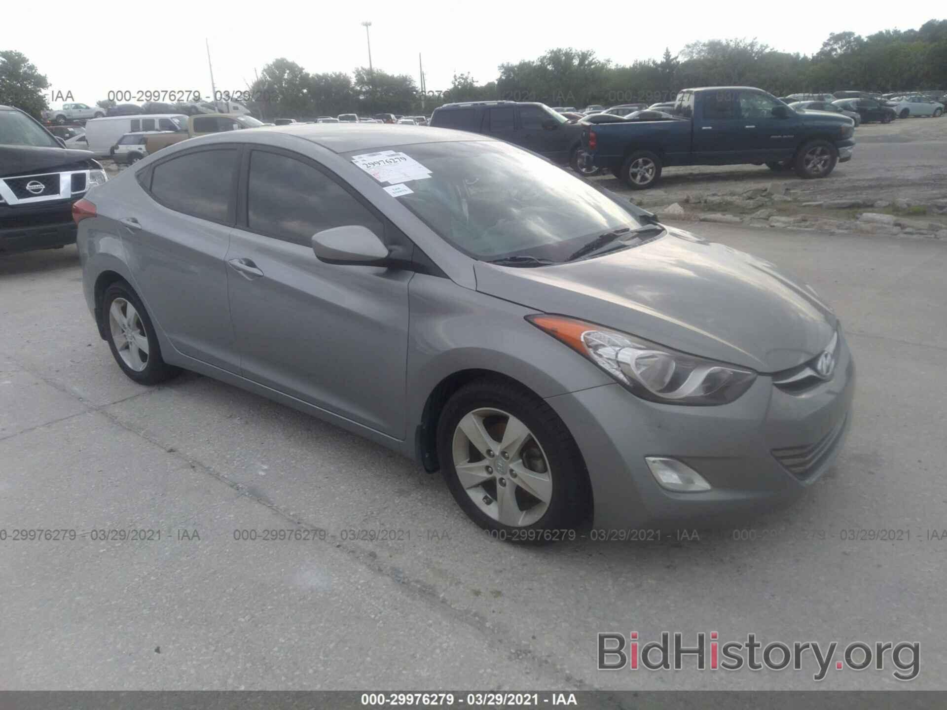 Photo KMHDH4AE9DU775516 - HYUNDAI ELANTRA 2013