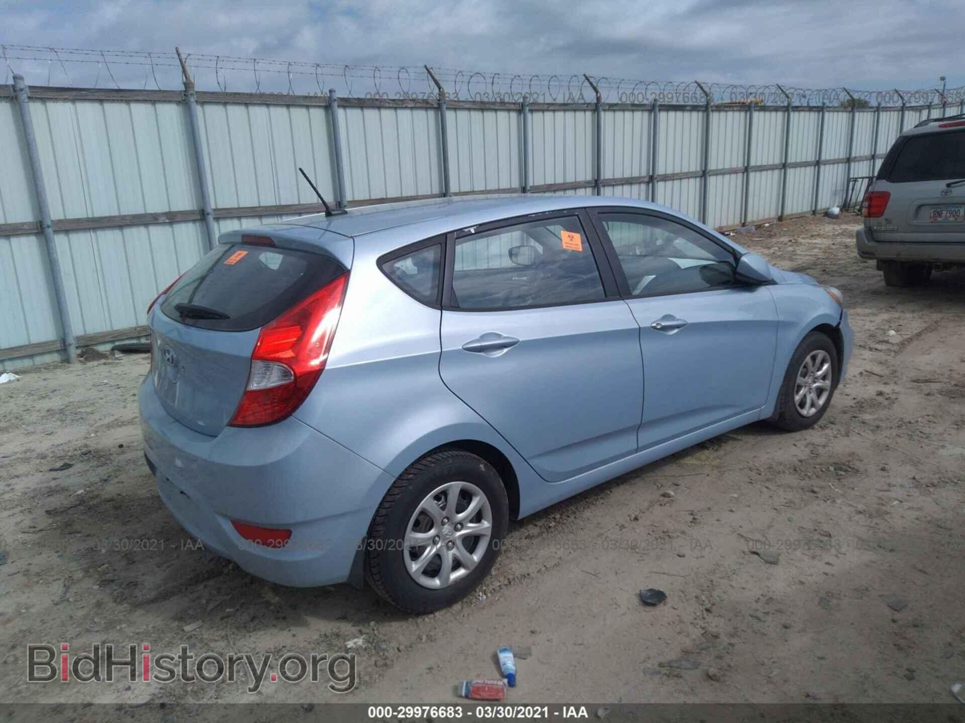 2014 HYUNDAI ACCENT - VIN: KMHCT5AE7EU164532 - Фото 4