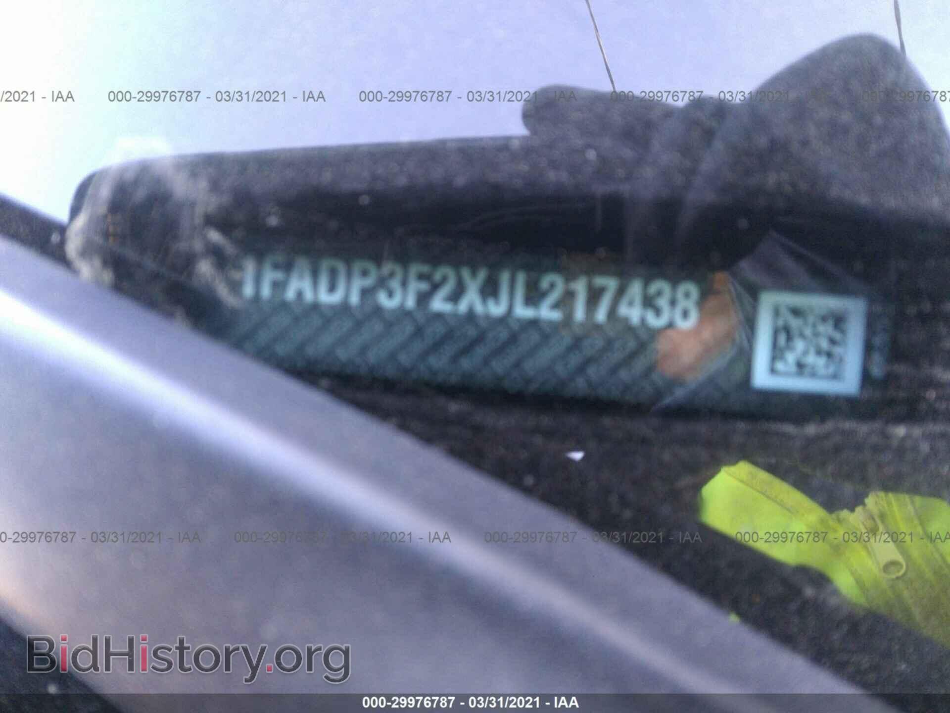 2018 FORD FOCUS - VIN: 1FADP3F2XJL217438 - Фото 9