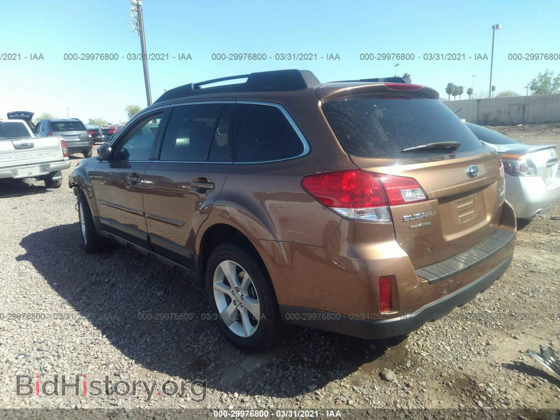 2013 SUBARU OUTBACK - VIN: 4S4BRBGC5D3211706 - Фото 3