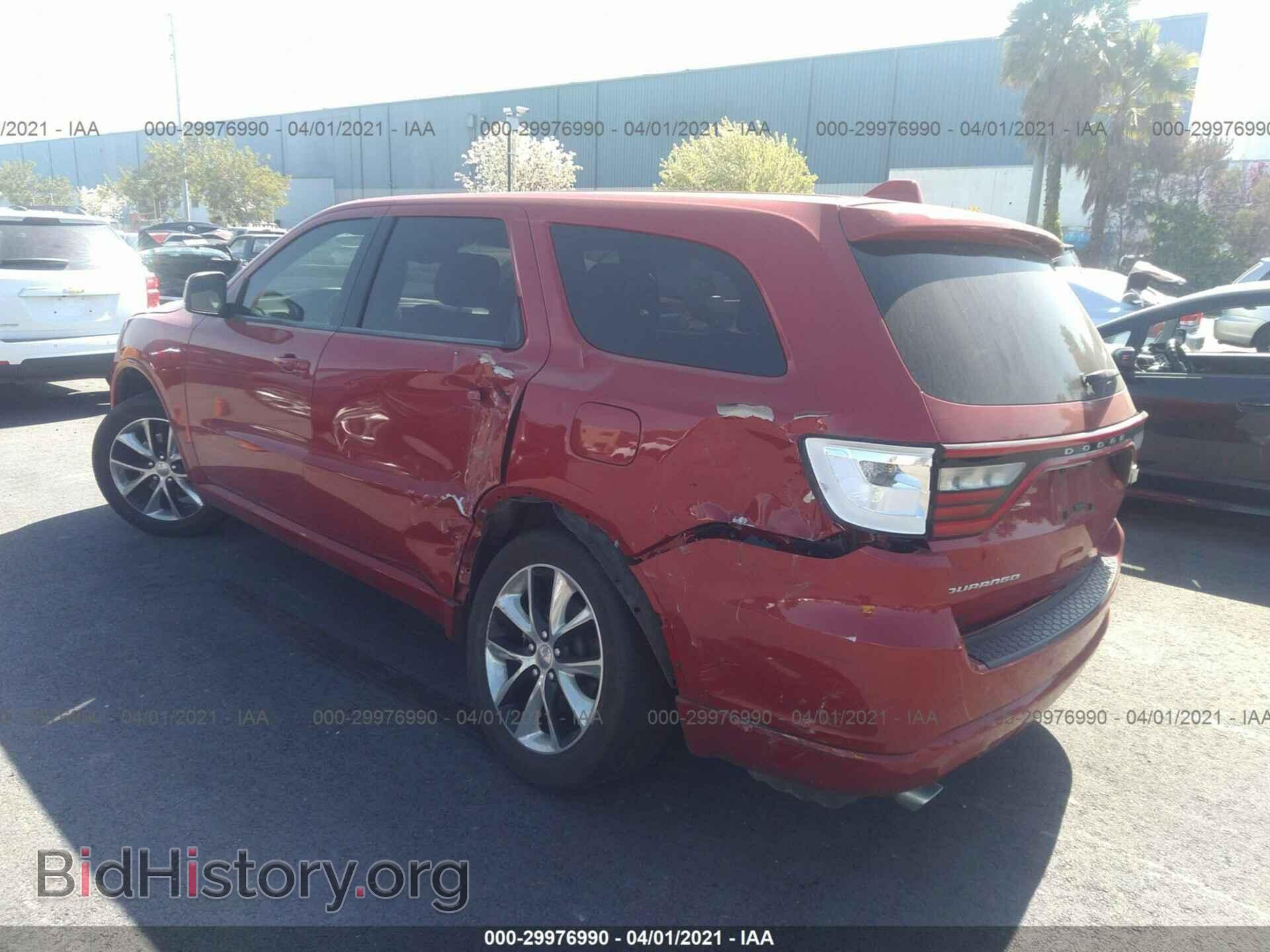 2014 DODGE DURANGO - VIN: 1C4SDHCT9EC405474 - Фото 3