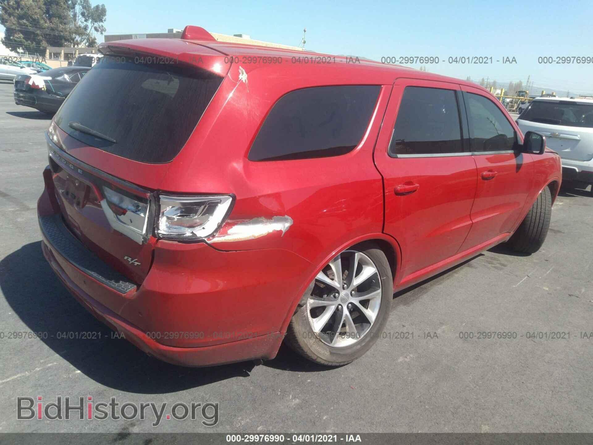 2014 DODGE DURANGO - VIN: 1C4SDHCT9EC405474 - Фото 4