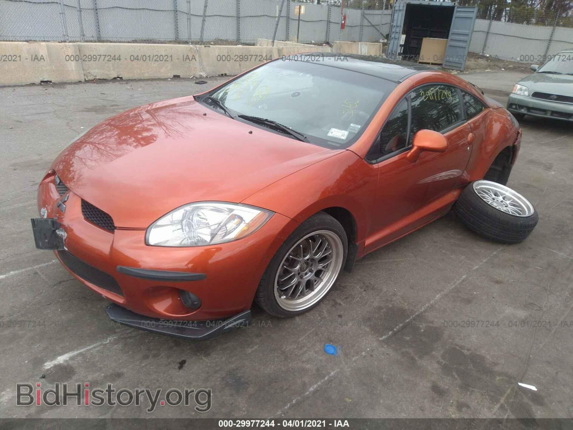 2007 MITSUBISHI ECLIPSE - VIN: 4A3AK24F67E034365 - Photo 2