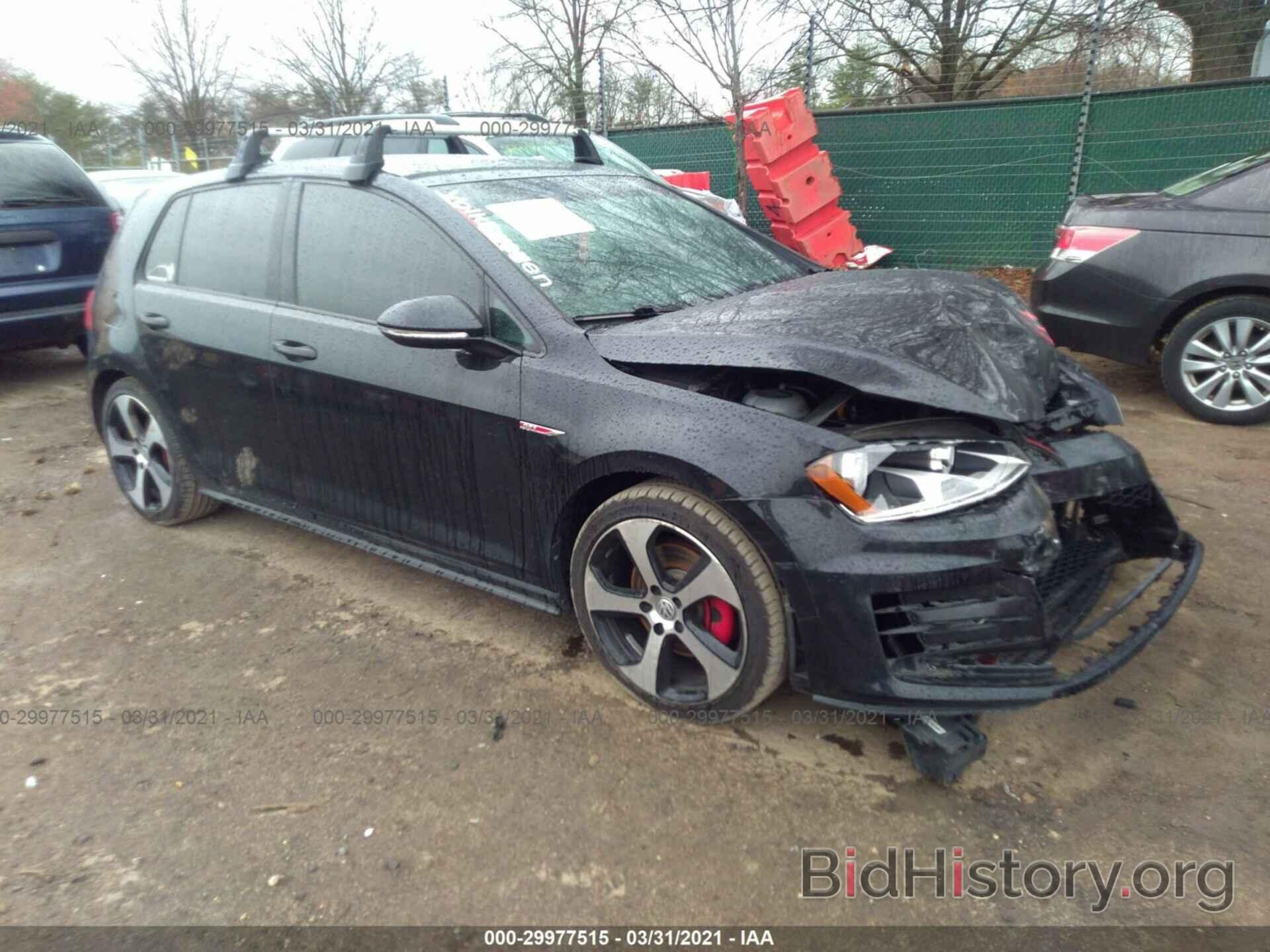 Photo 3VW4T7AU5HM048764 - VOLKSWAGEN GOLF GTI 2017