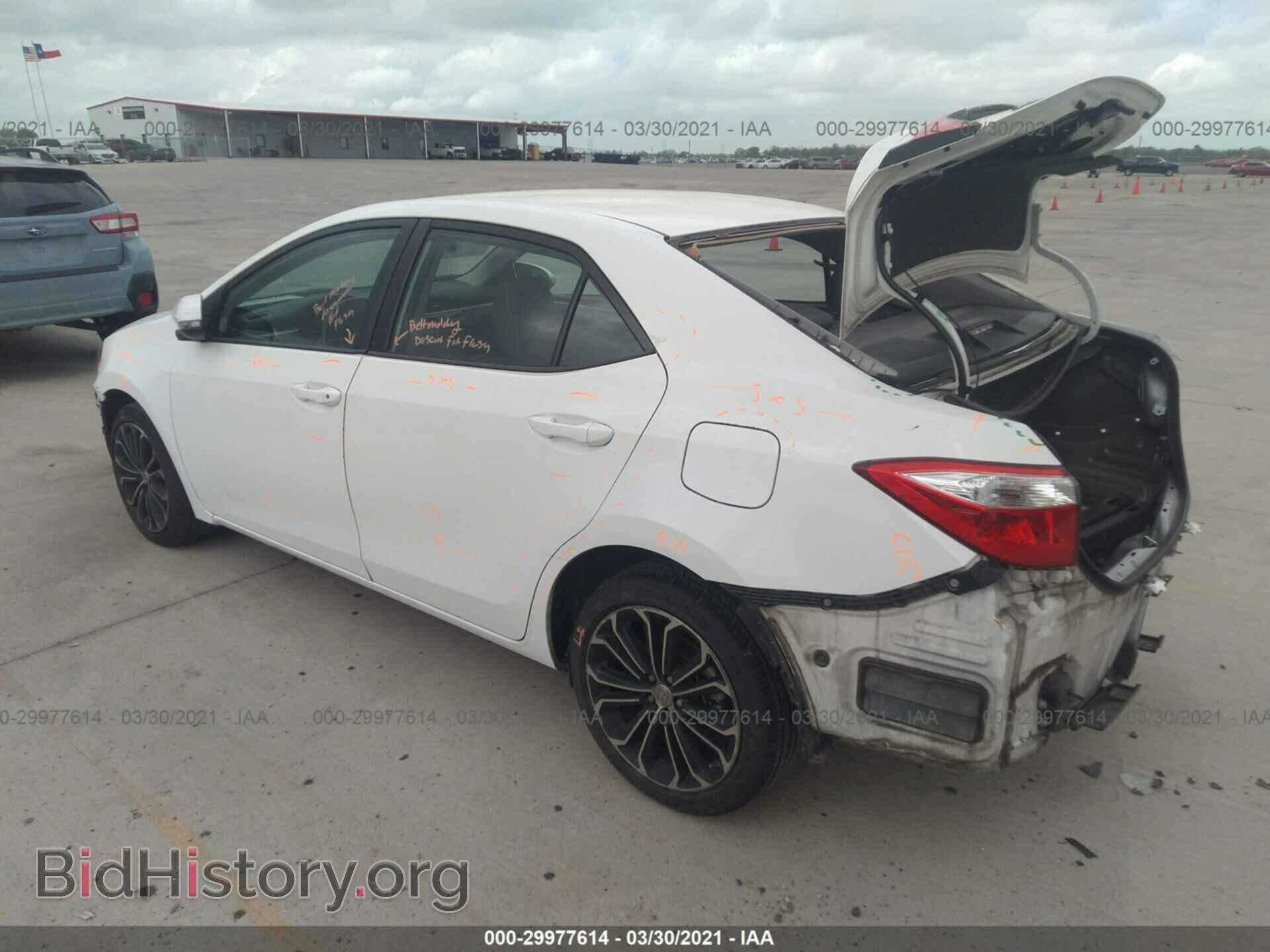 2014 TOYOTA COROLLA - VIN: 5YFBURHEXEP046031 - Photo 3