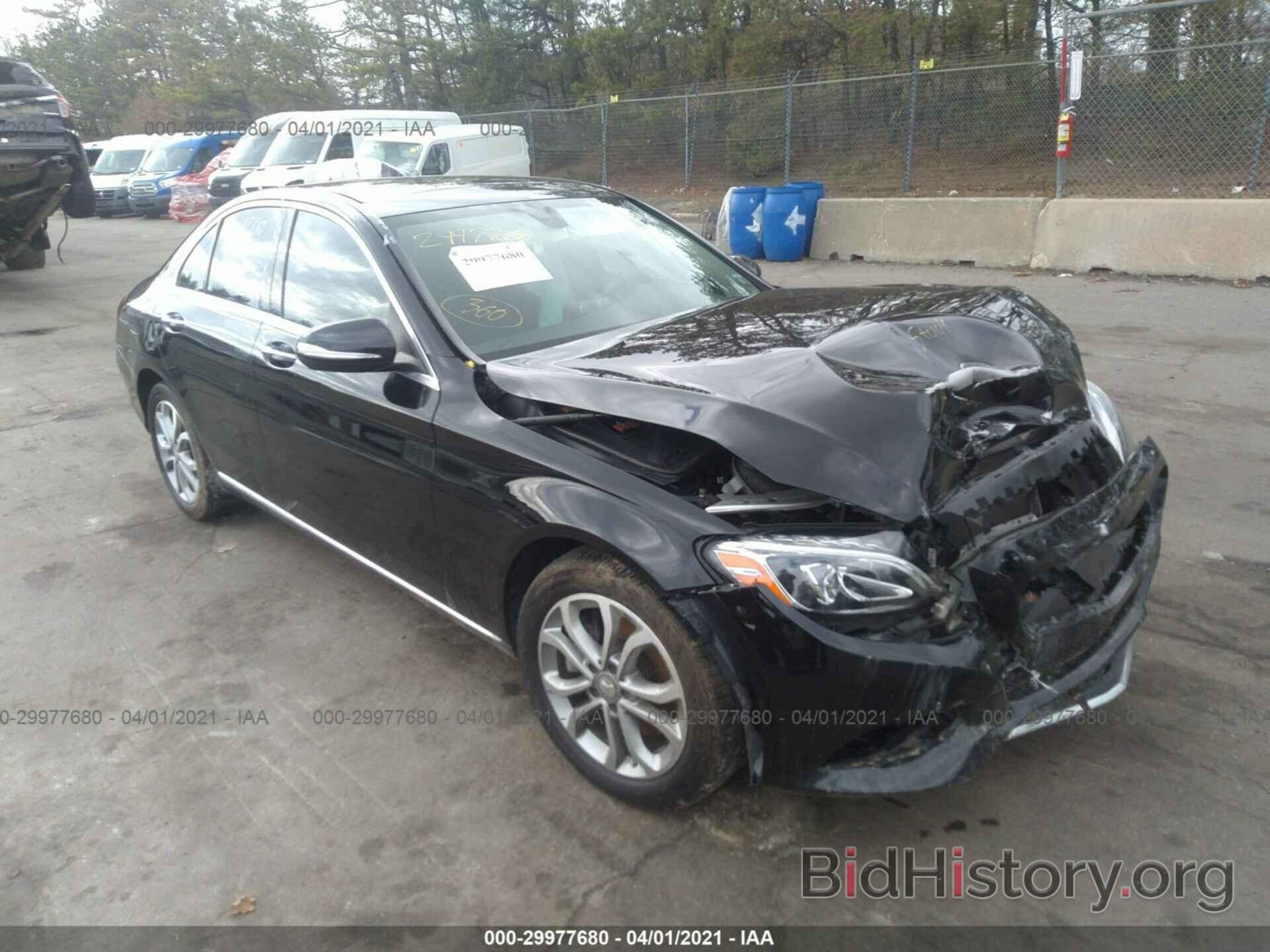 Photo 55SWF4KBXFU085405 - MERCEDES-BENZ C-CLASS 2015