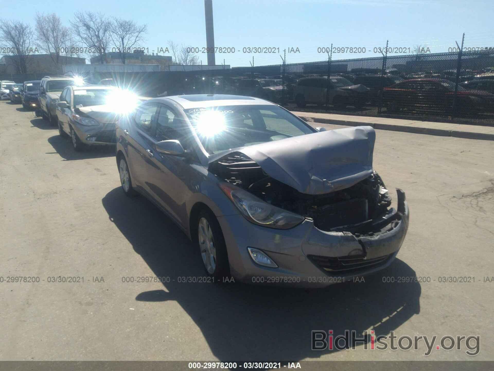 Photo KMHDH4AEXBU097923 - HYUNDAI ELANTRA 2011