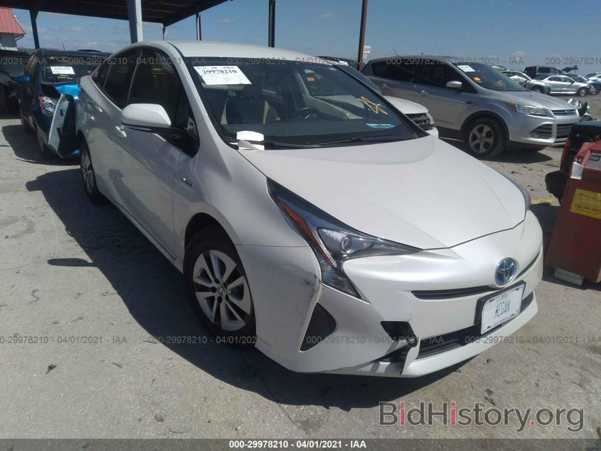 Photo JTDKARFU5G3514066 - TOYOTA PRIUS 2016