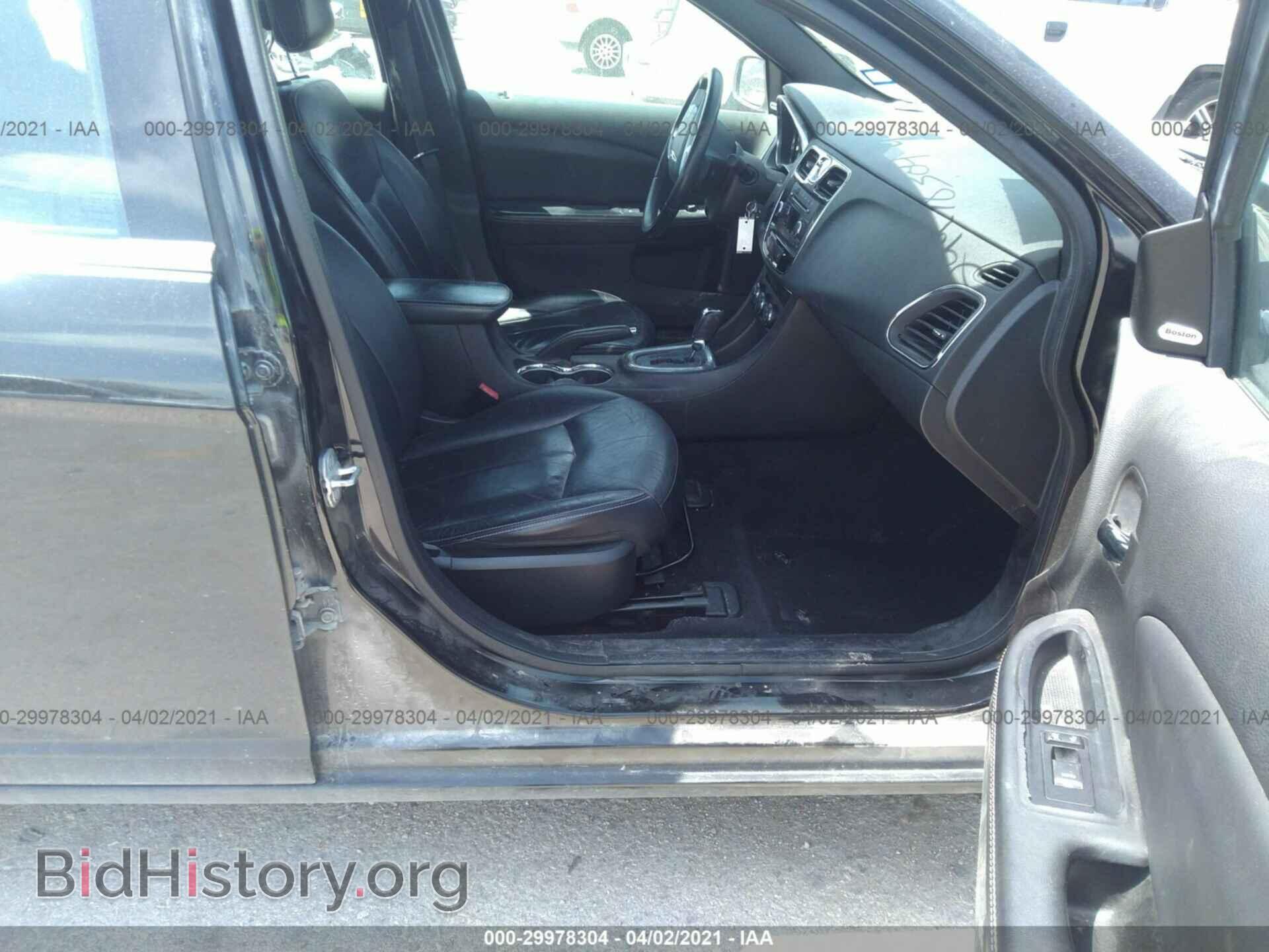 2013 CHRYSLER 200 - VIN: 1C3CCBCG4DN727521 - Photo 5
