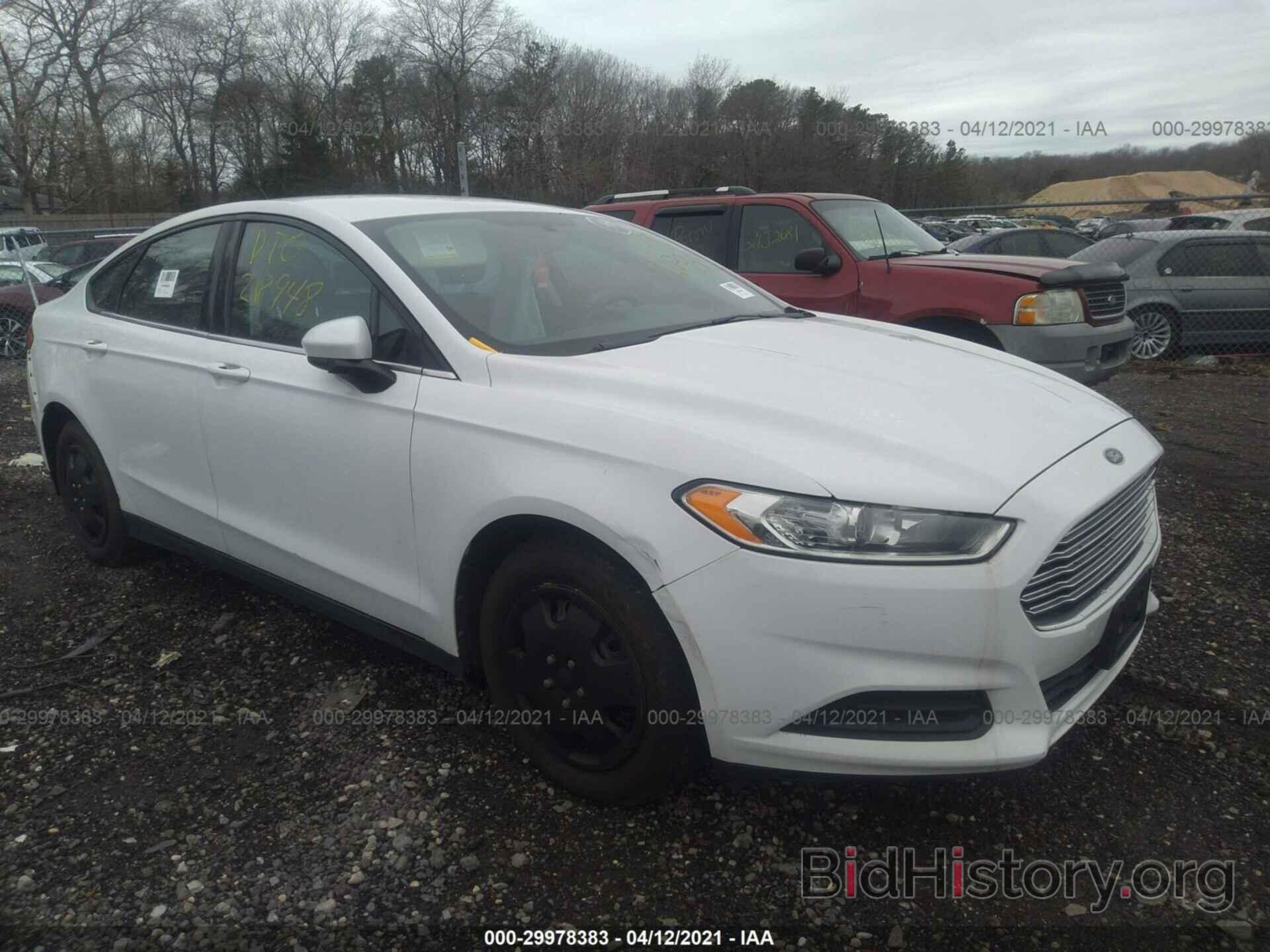 Photo 3FA6P0G78DR294638 - FORD FUSION 2013