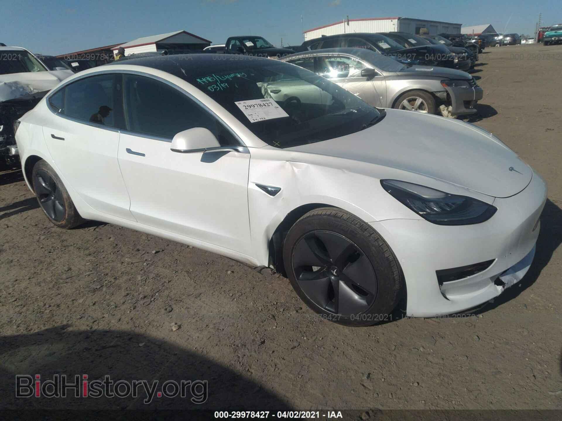 Фотография 5YJ3E1EA0KF299709 - TESLA MODEL 3 2019