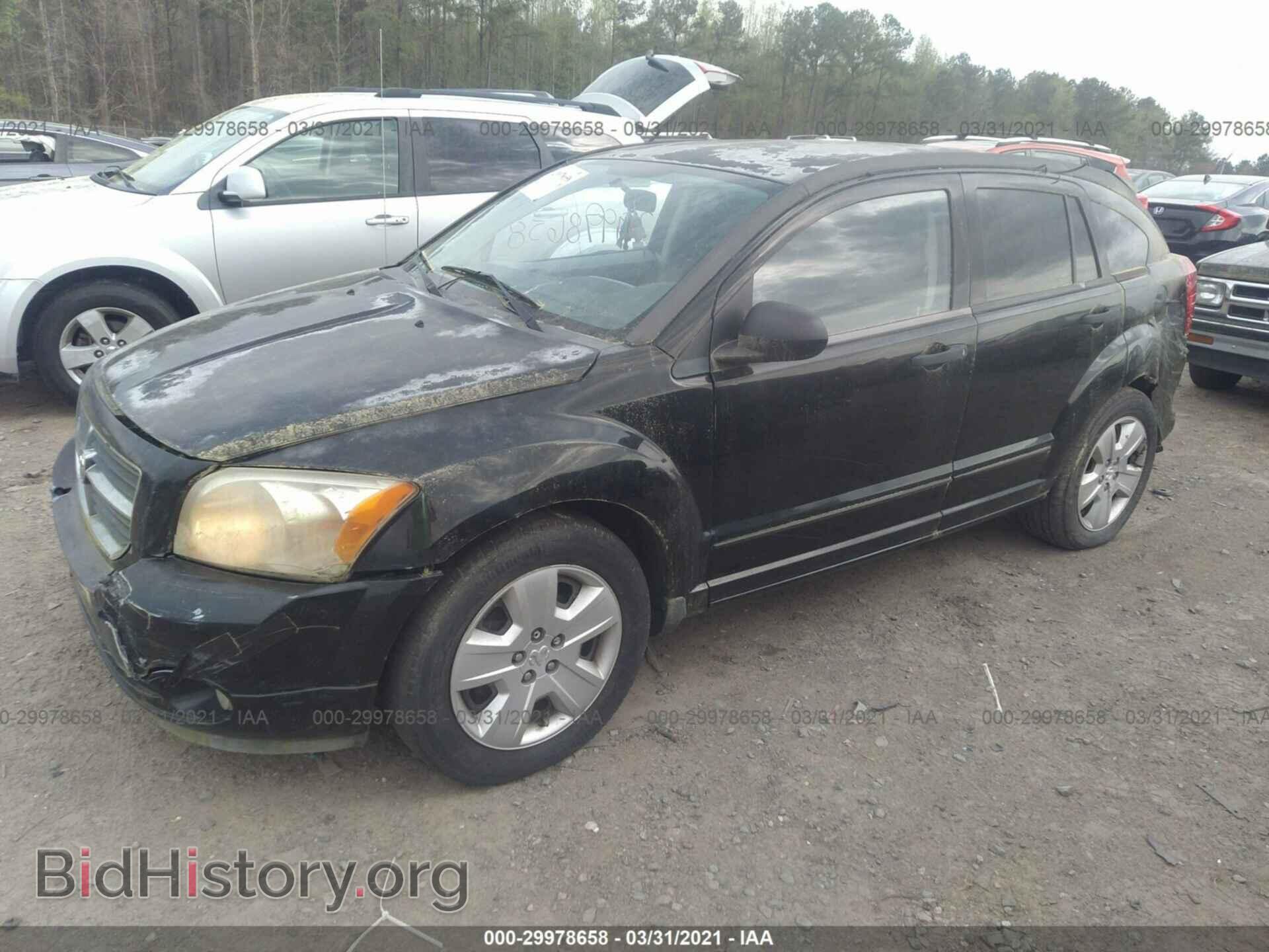 2007 DODGE CALIBER - VIN: 1B3HB48B27D508467 - Фото 2
