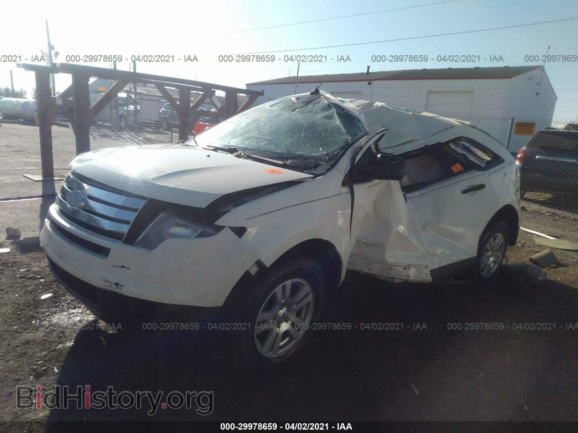 2008 FORD EDGE - VIN: 2FMDK36C98BA07601 - Фото 2