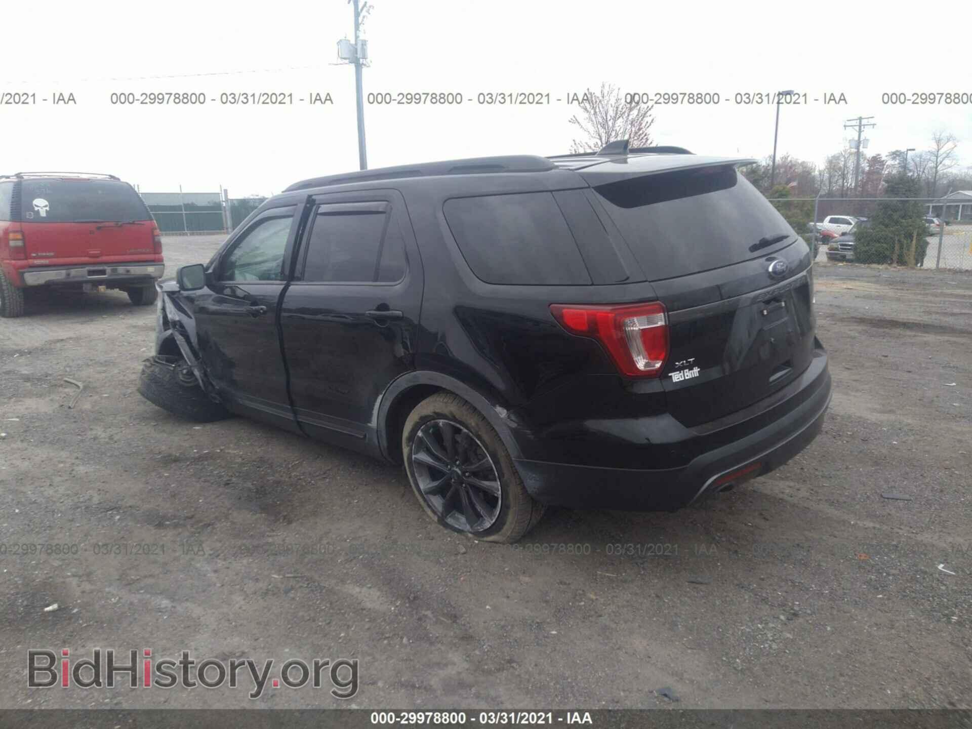 2017 FORD EXPLORER - VIN: 1FM5K8D88HGC60210 - Фото 3