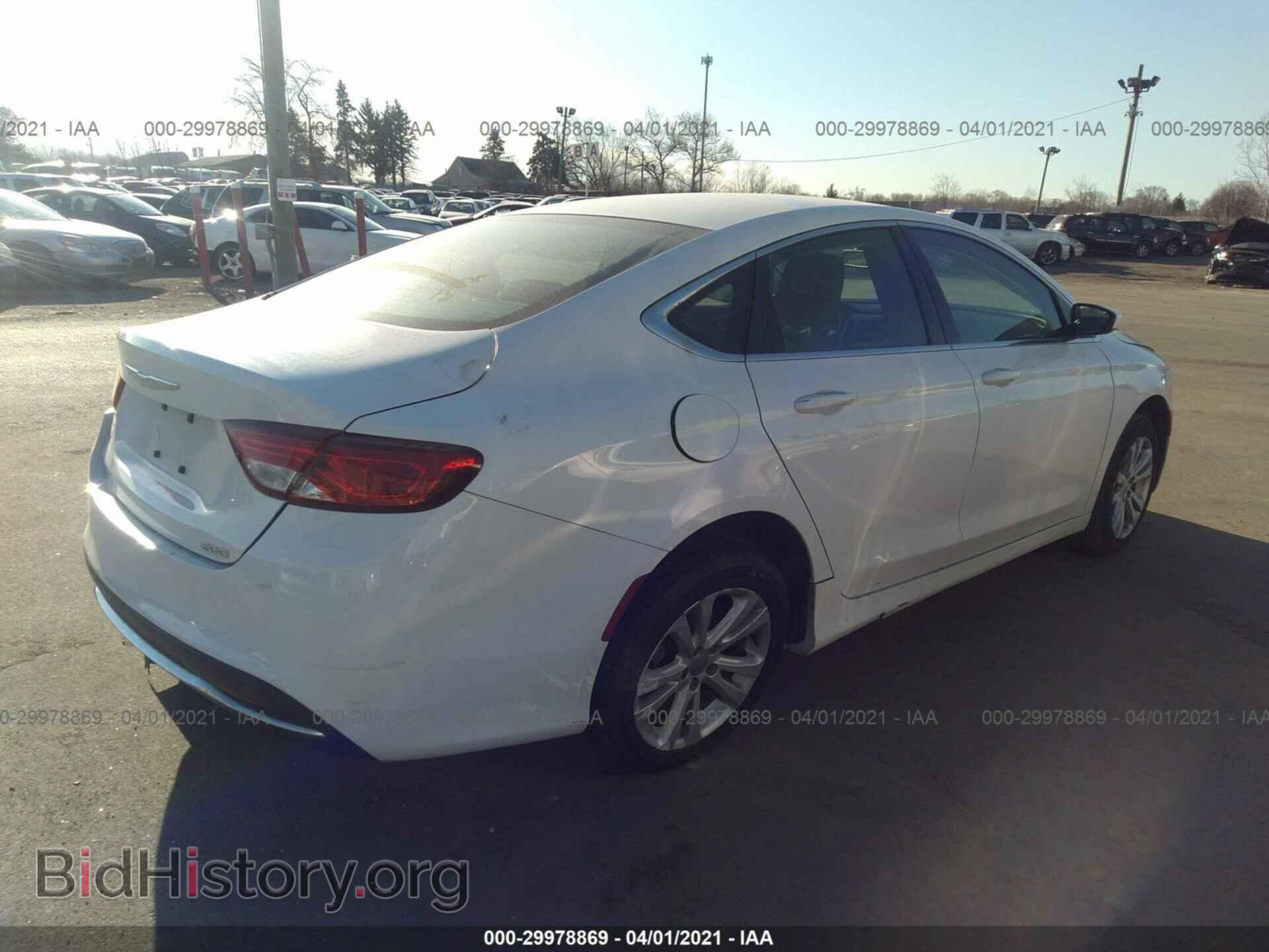 2015 CHRYSLER 200 - VIN: 1C3CCCAB6FN752579 - Фото 4