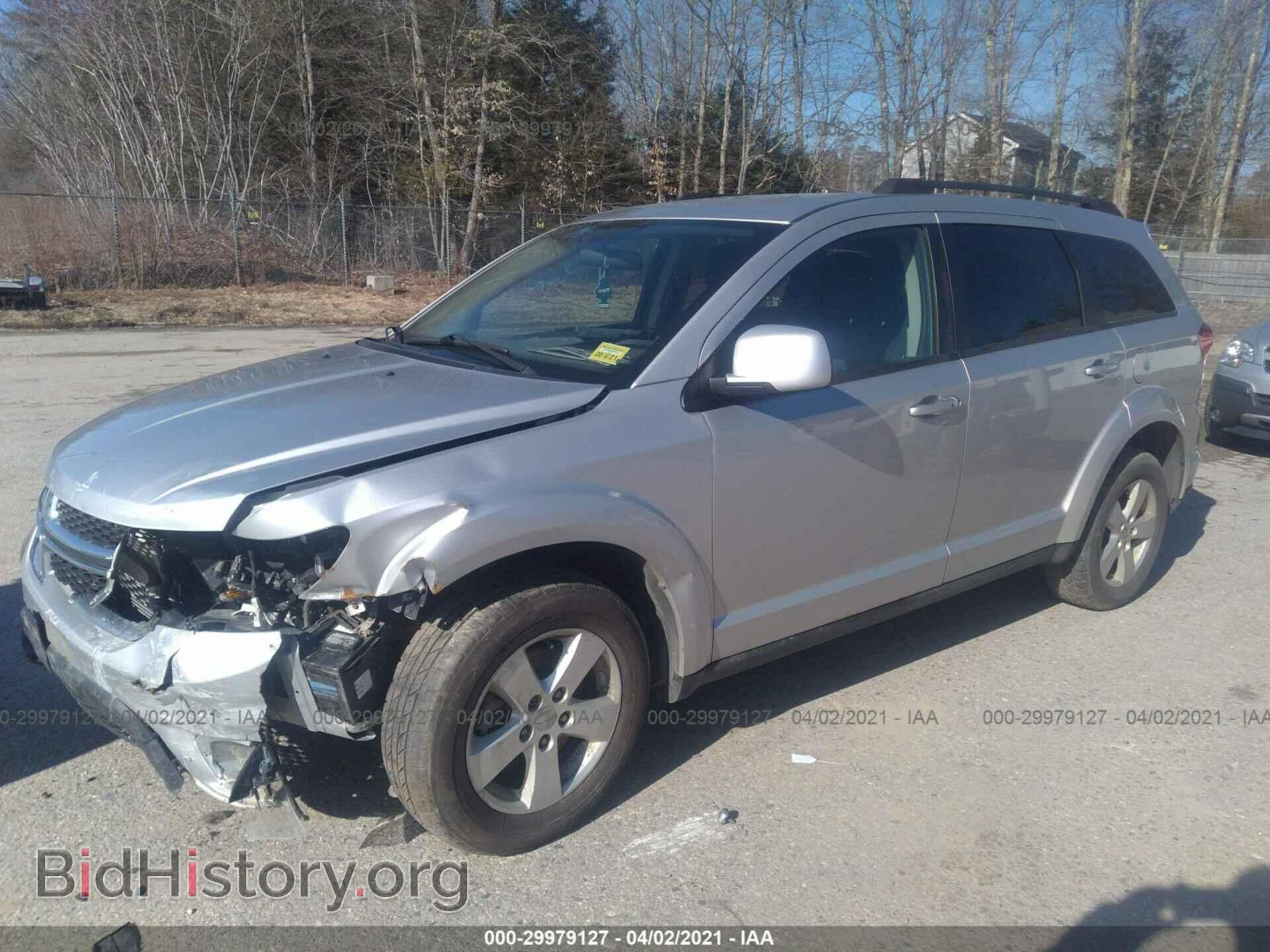 2012 DODGE JOURNEY - VIN: 3C4PDDBG3CT345650 - Фото 2